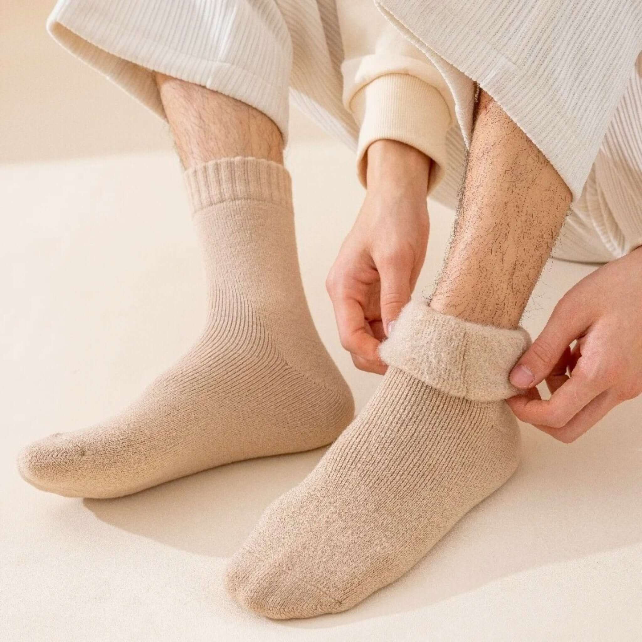 Cashmere Wool Socks (3 pair)