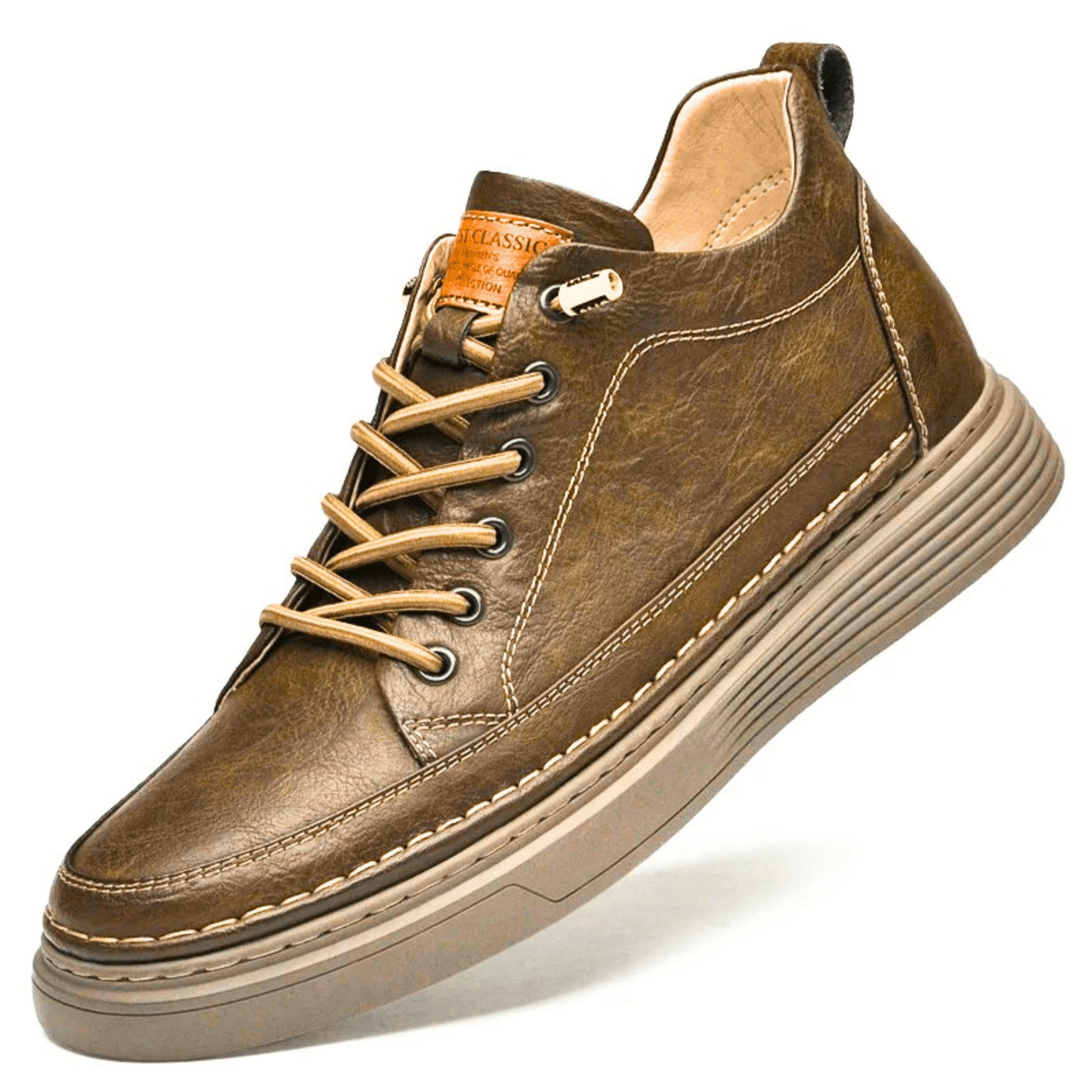 EverestStep Leather Sneaker