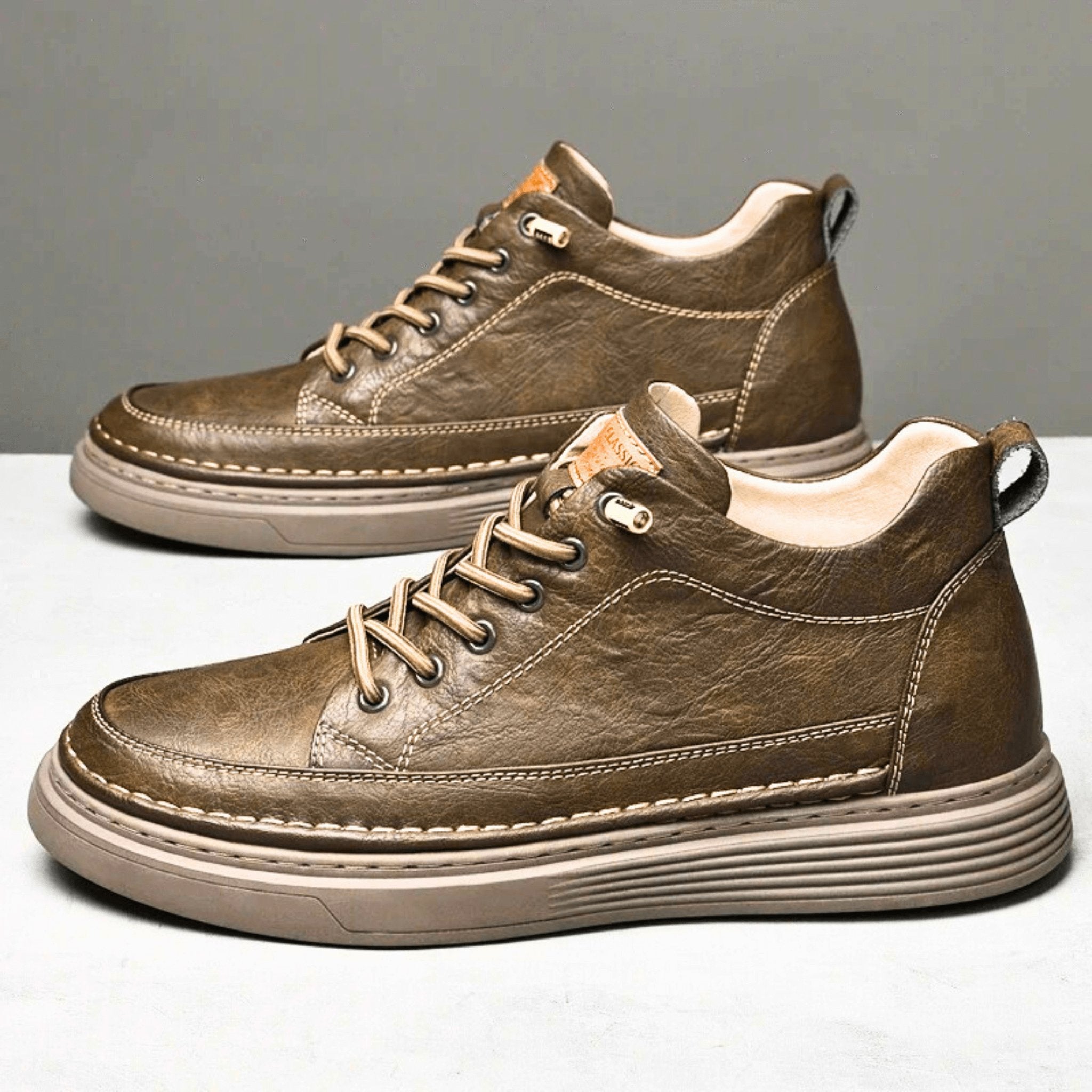 EverestStep Leather Sneaker