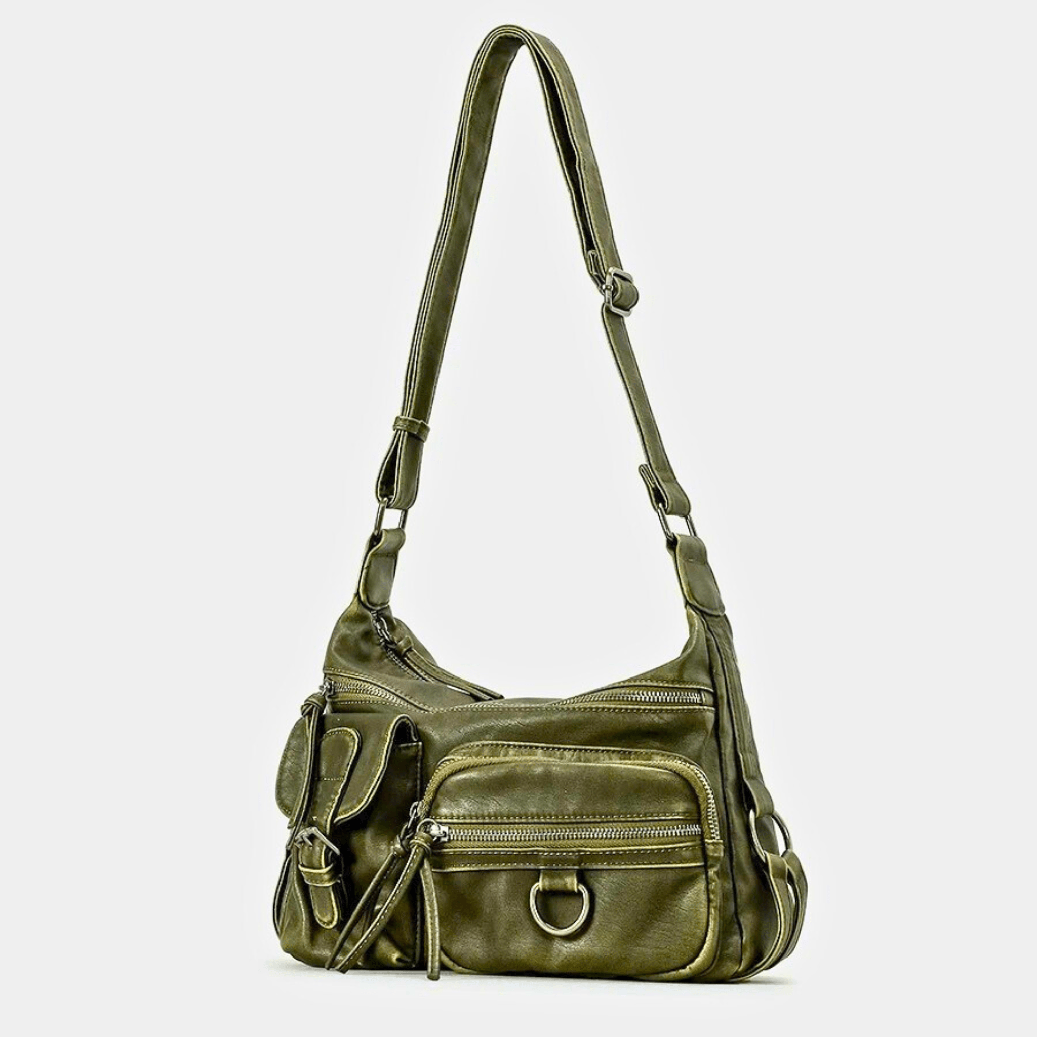 Retro Leather Shoulder Bag