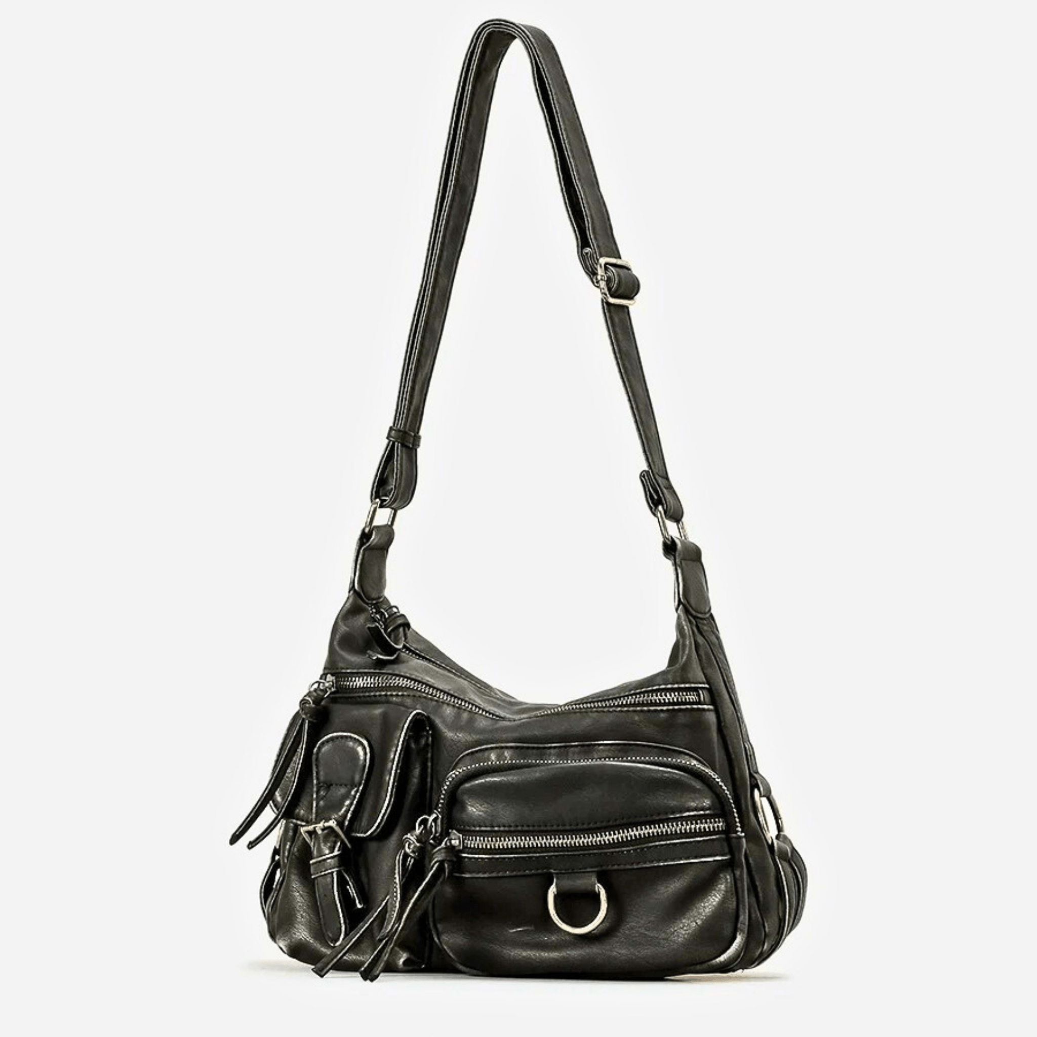 Retro Leather Shoulder Bag