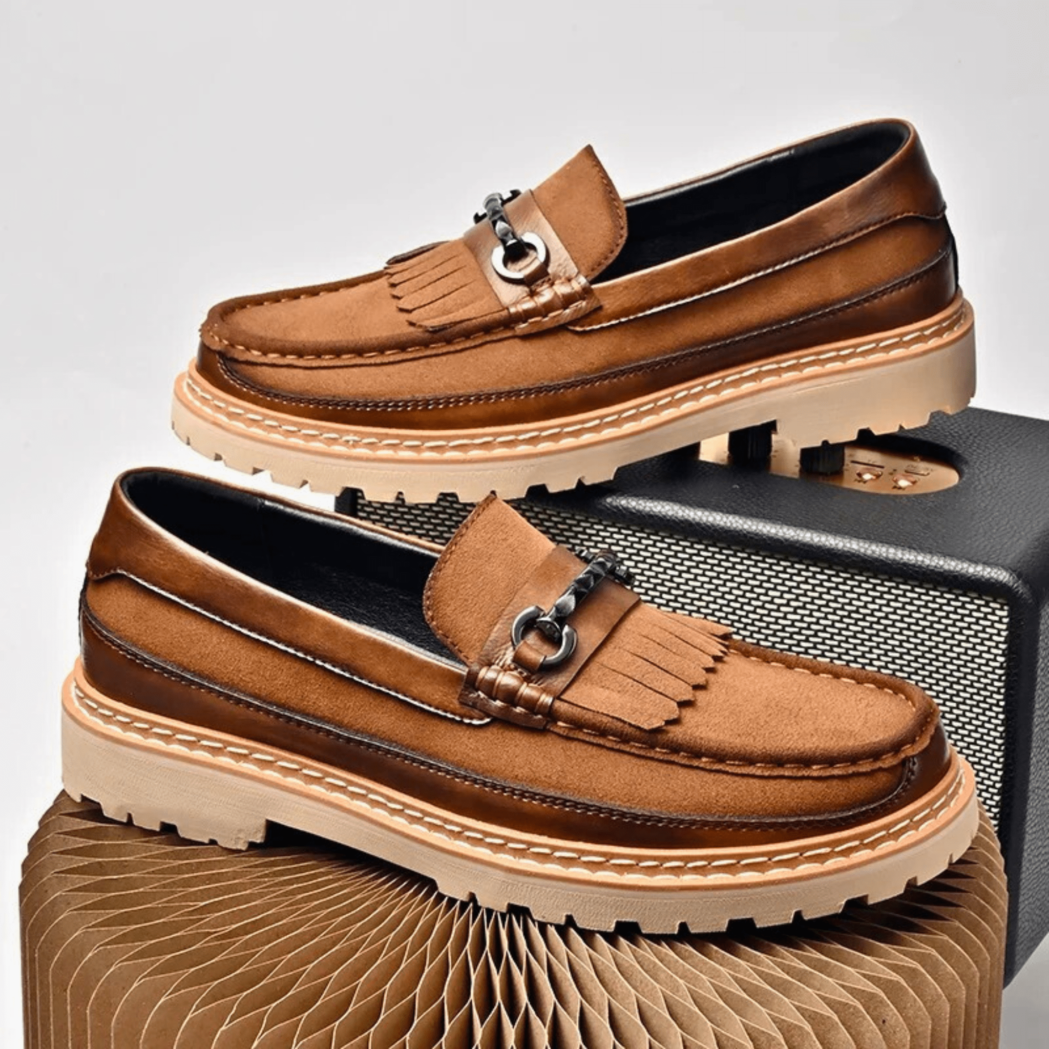 Ariston Tassel Leather Loafer