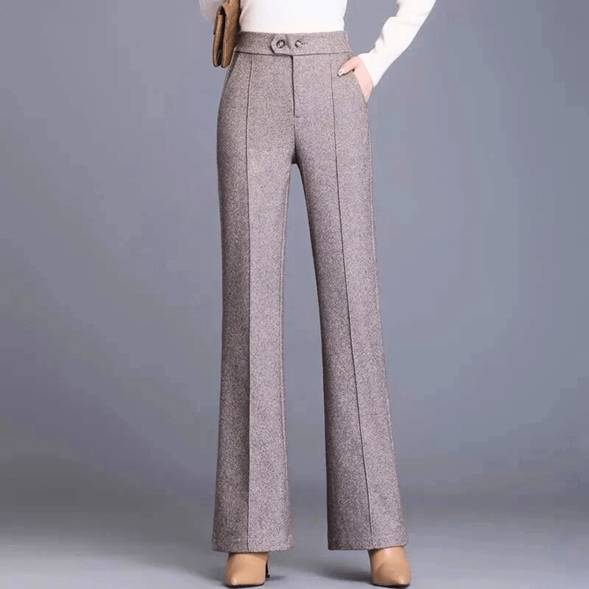 Aurela High-Waist Trousers