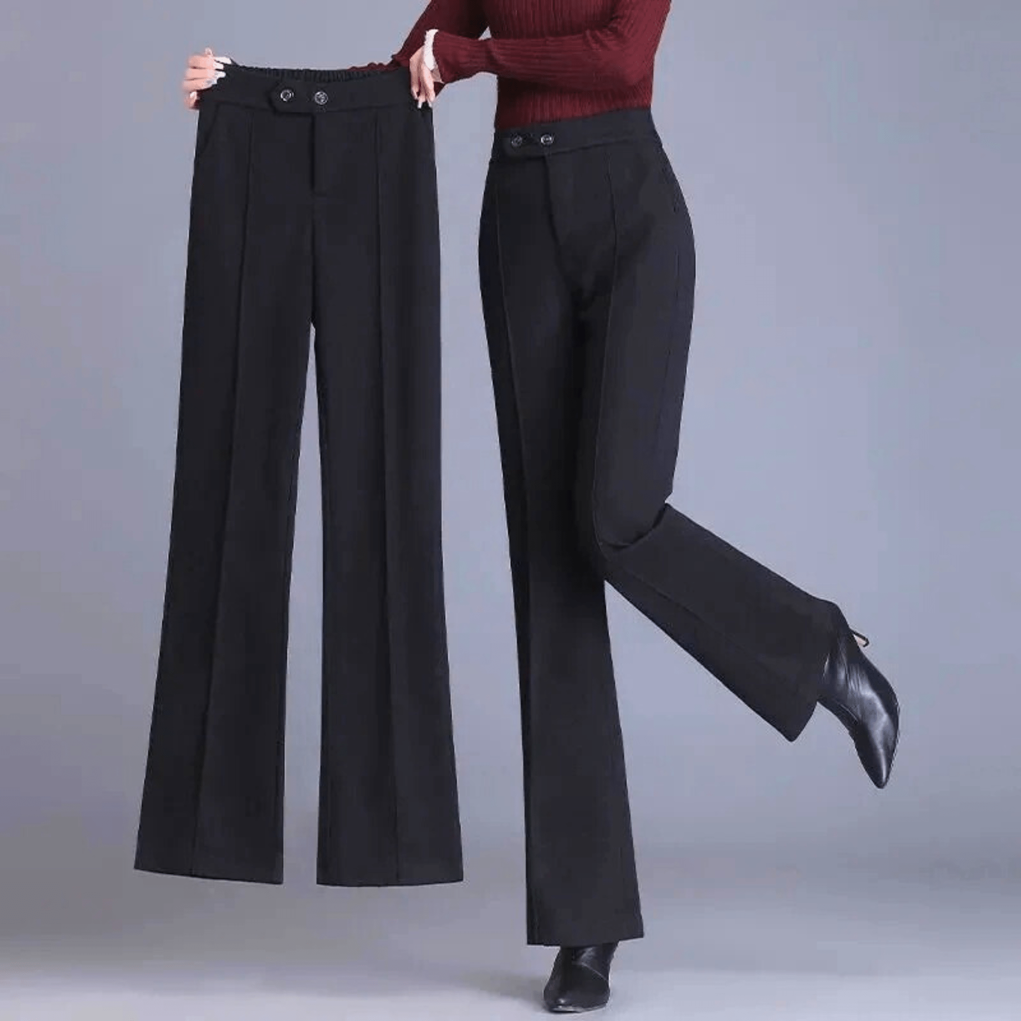 Aurela High-Waist Trousers