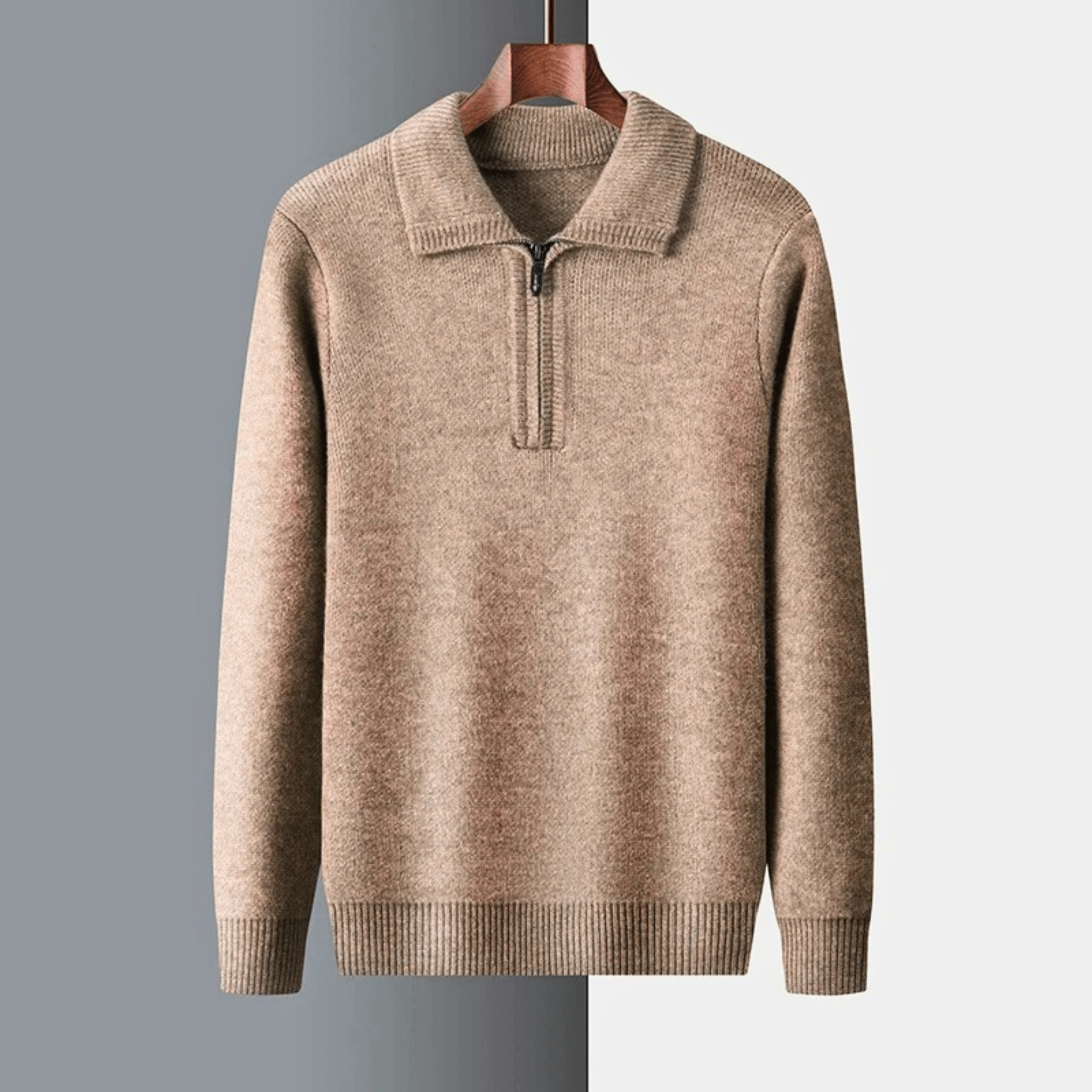 Valmoré Wool Zip-Up