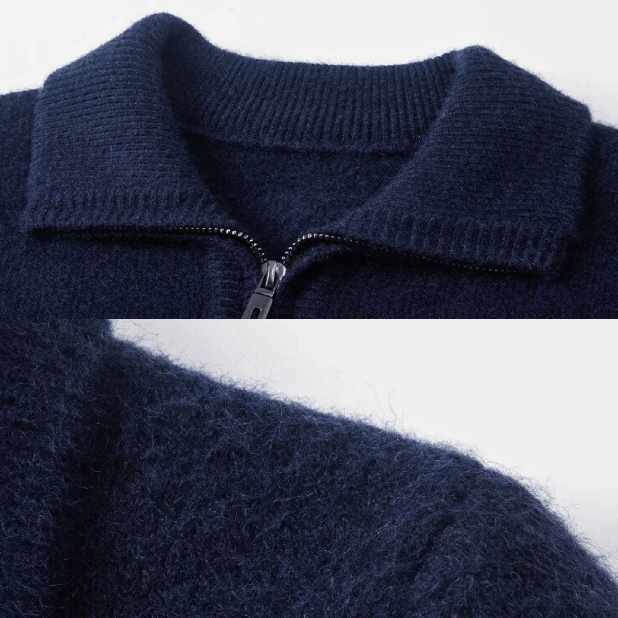 Valmoré Wool Zip-Up