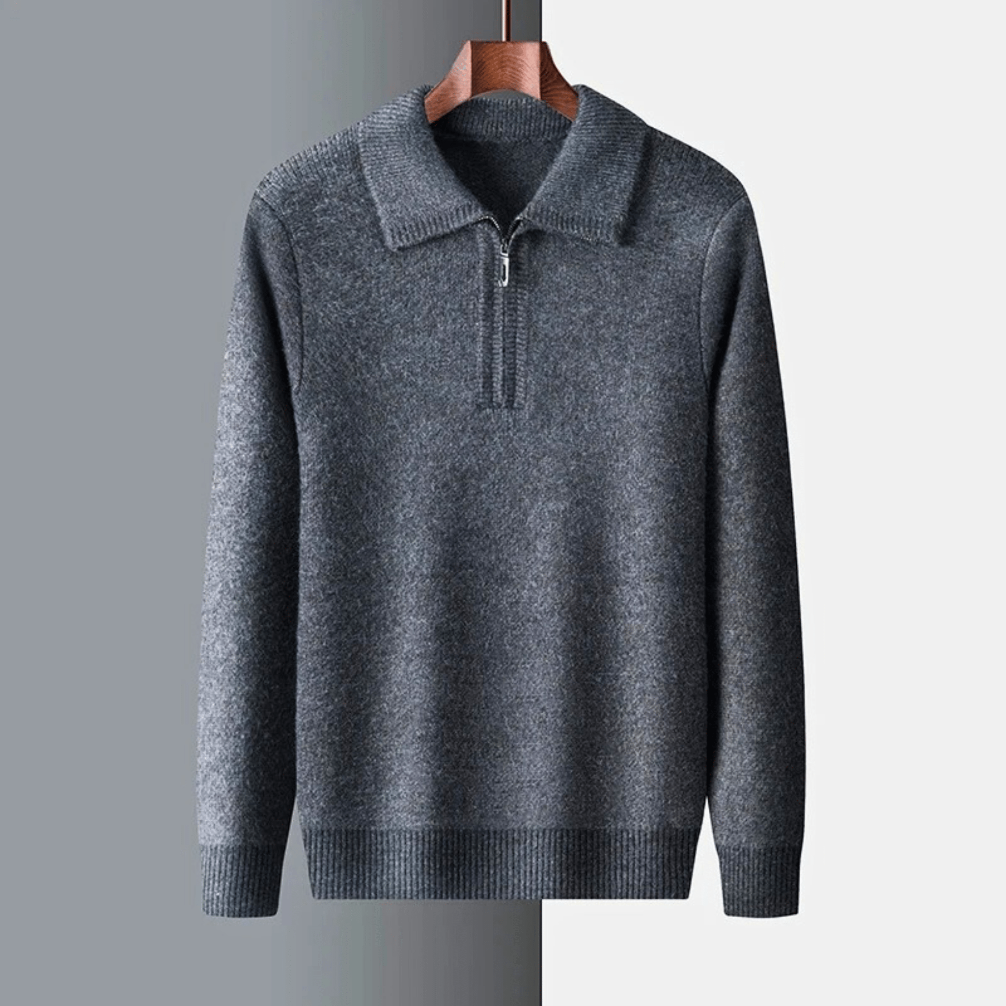Valmoré Wool Zip-Up