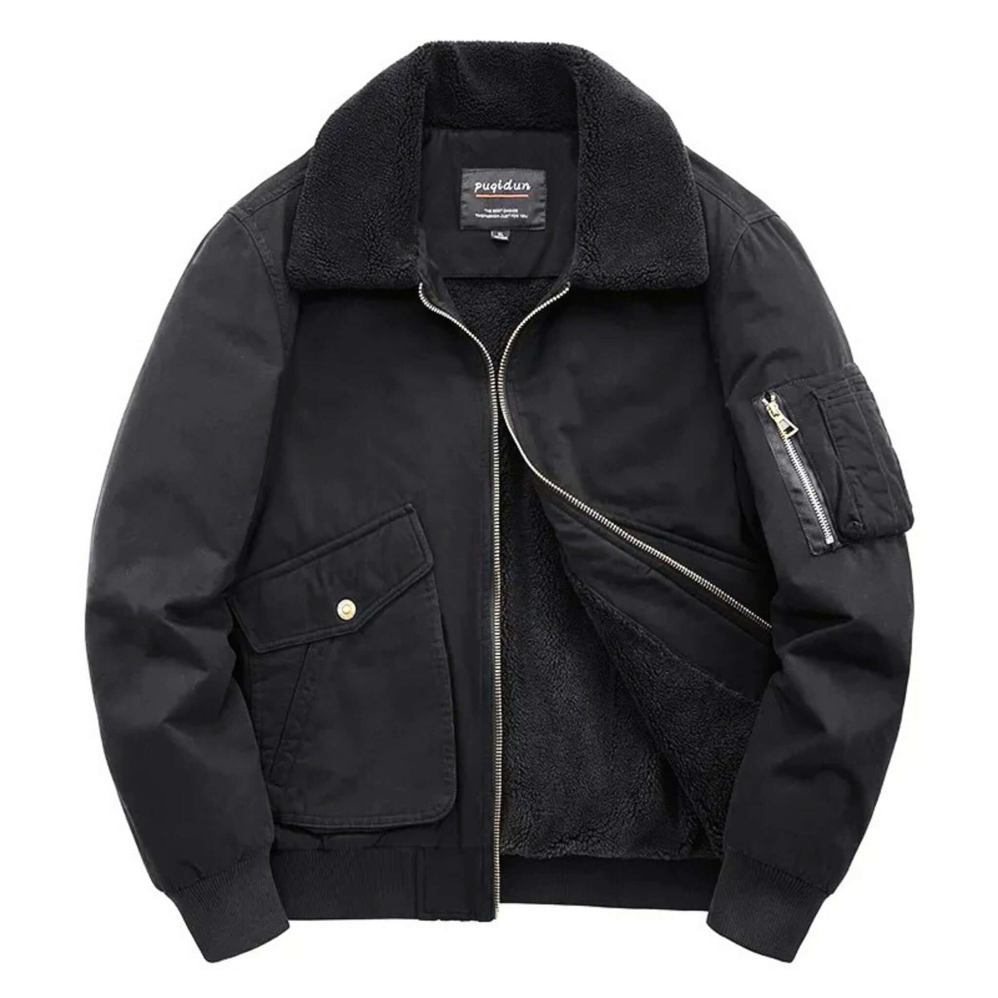 Nordic Fur Collar Bomber