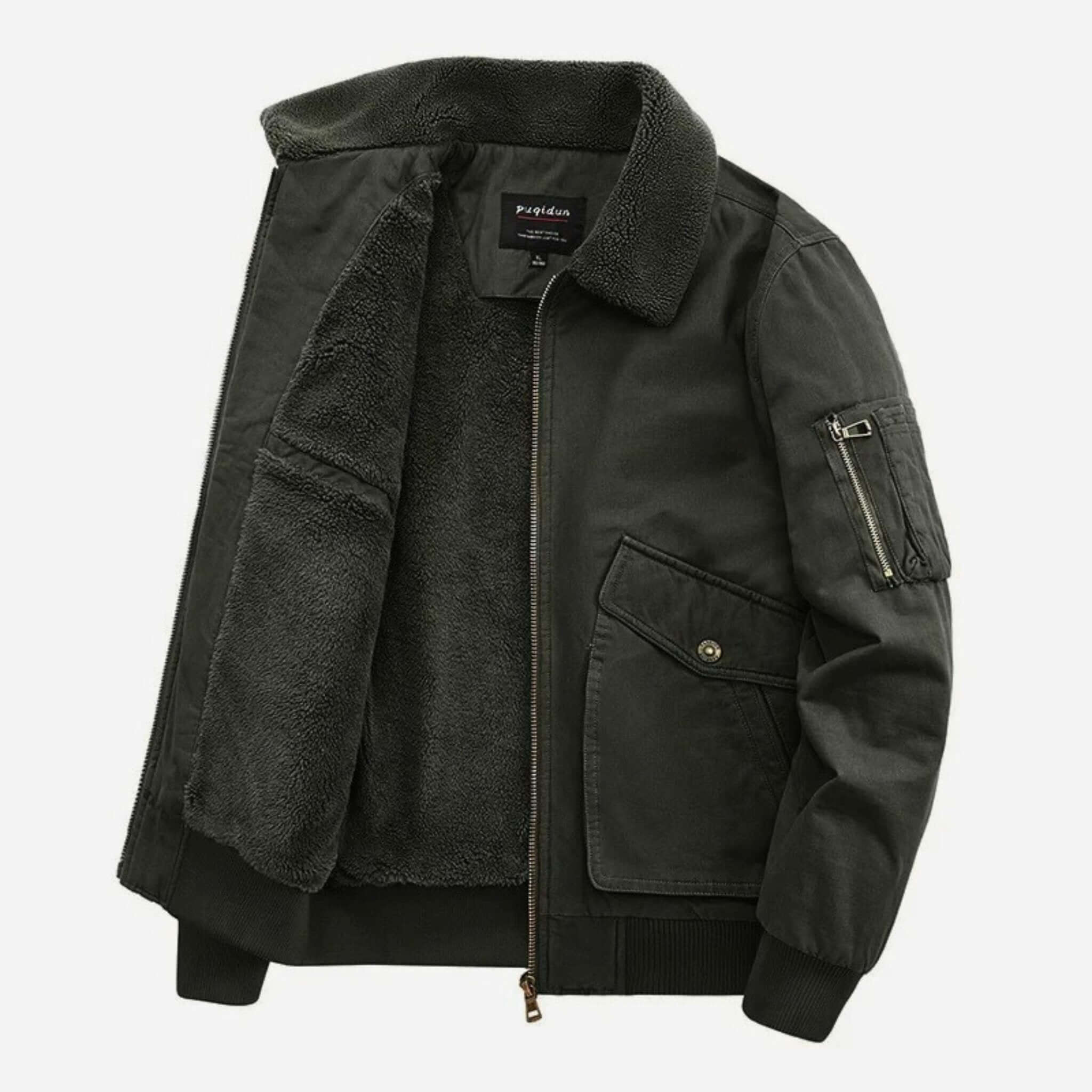 Nordic Fur Collar Bomber