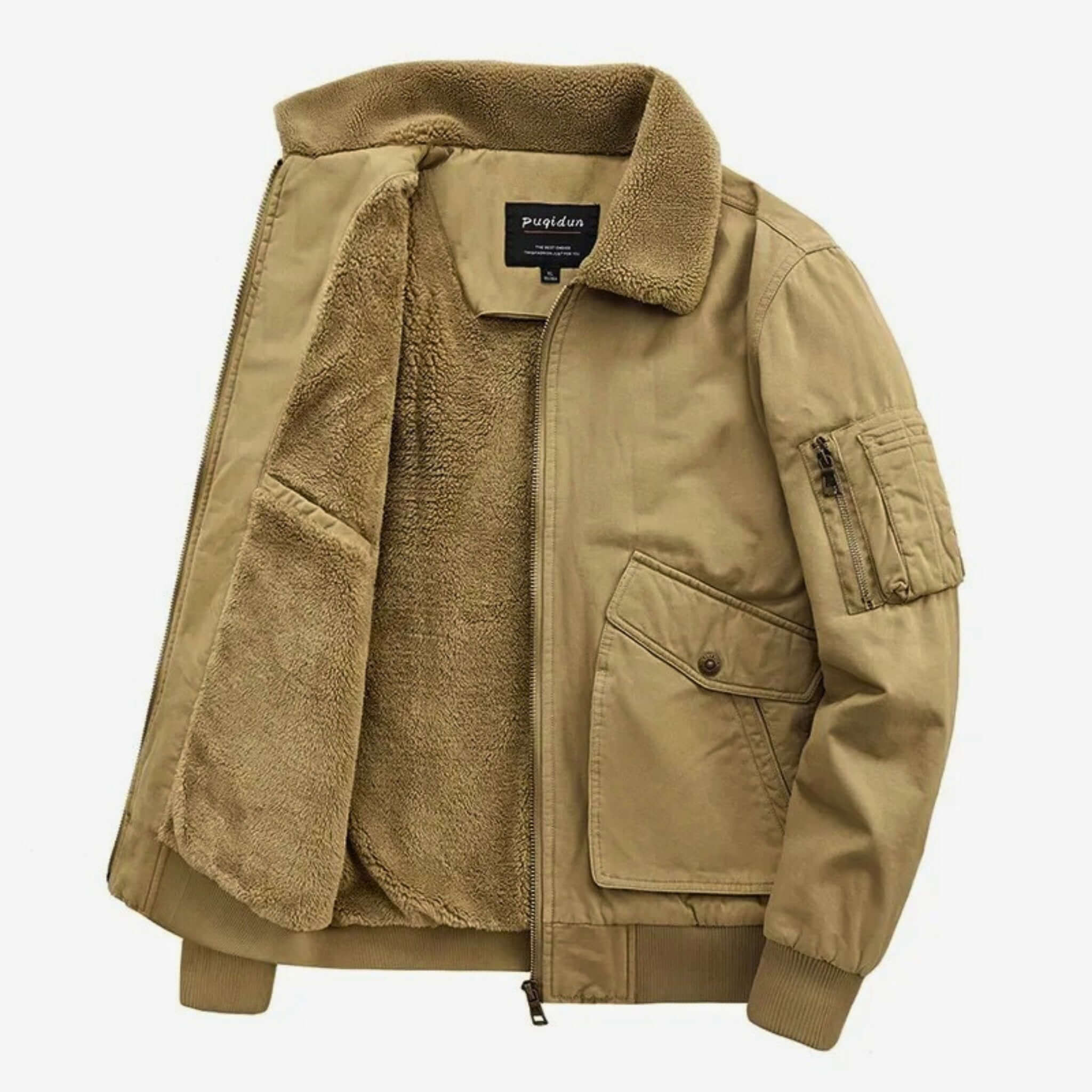 Nordic Fur Collar Bomber