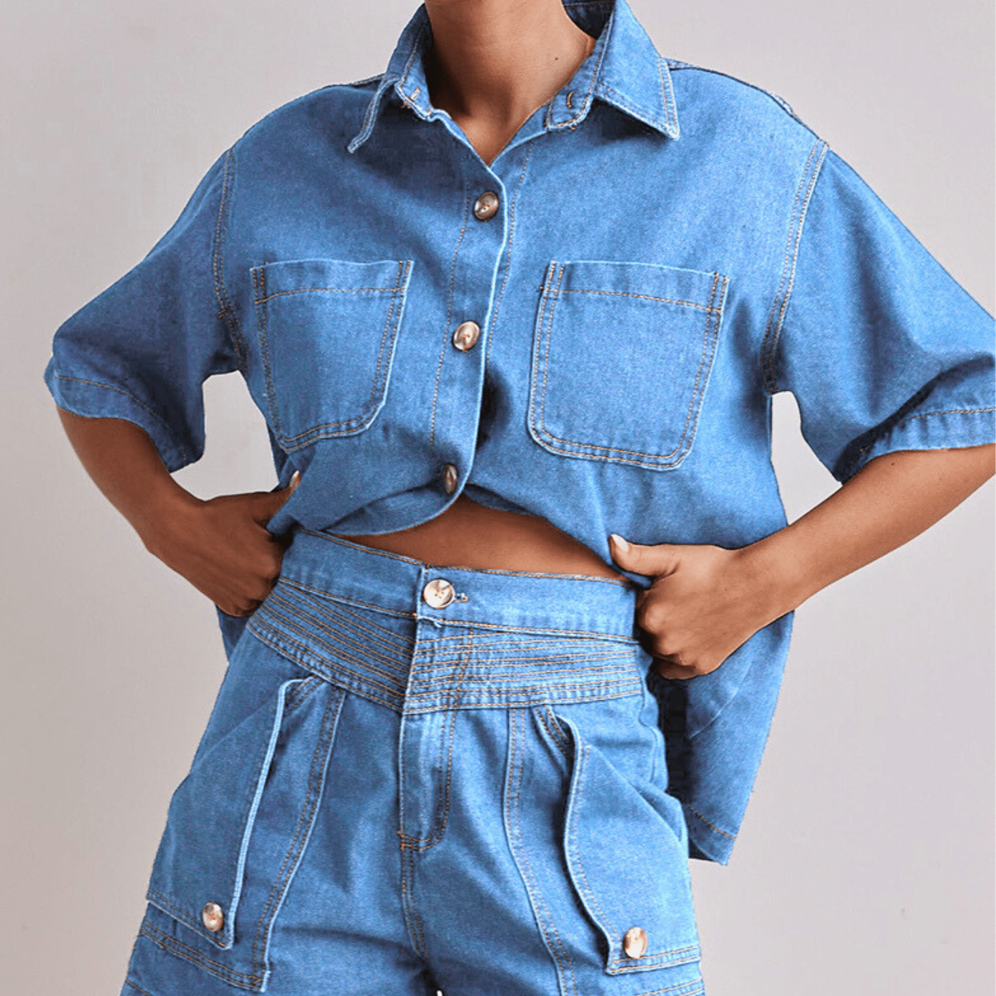 Aurela Denim Twinset