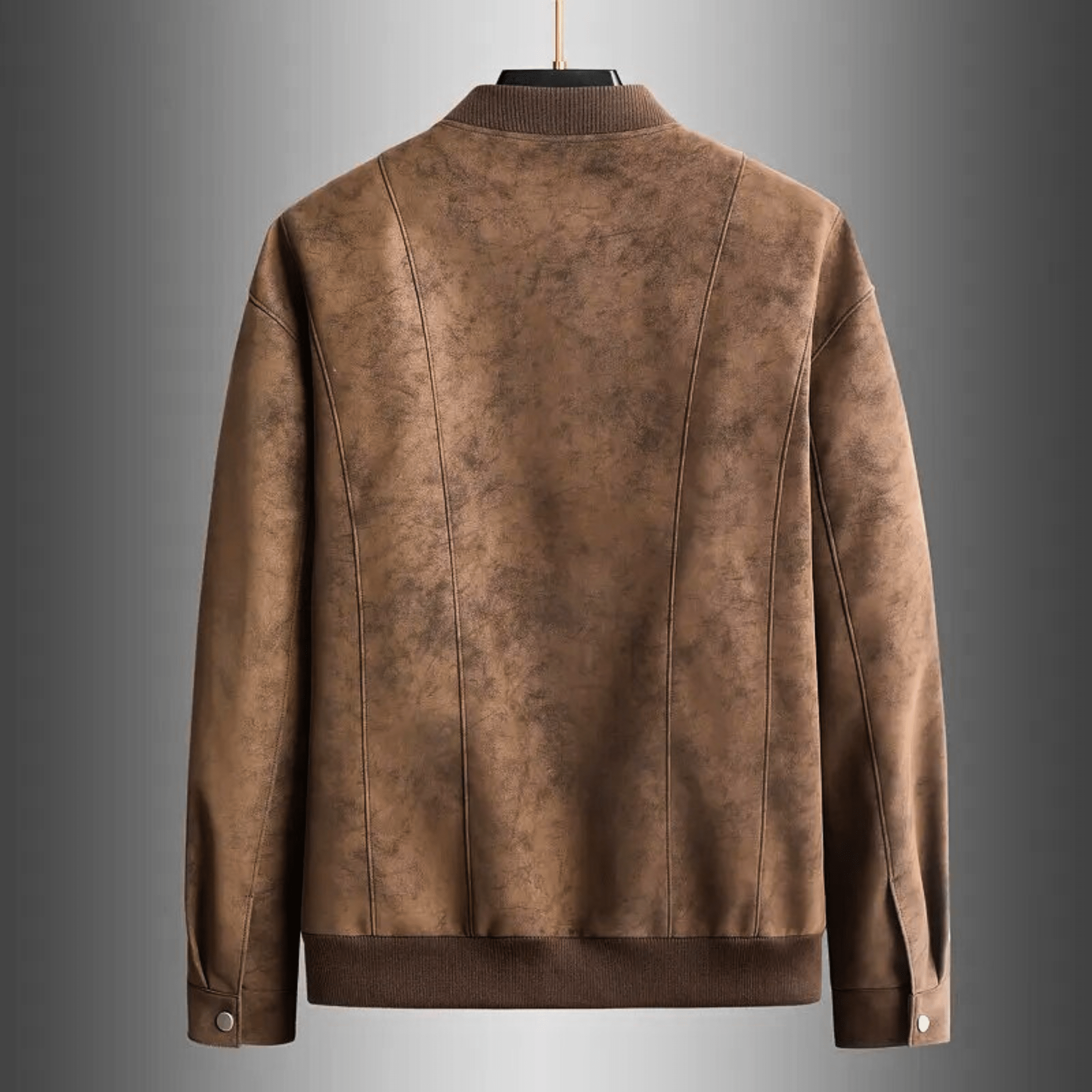 Baseball Suede Leather Jacket