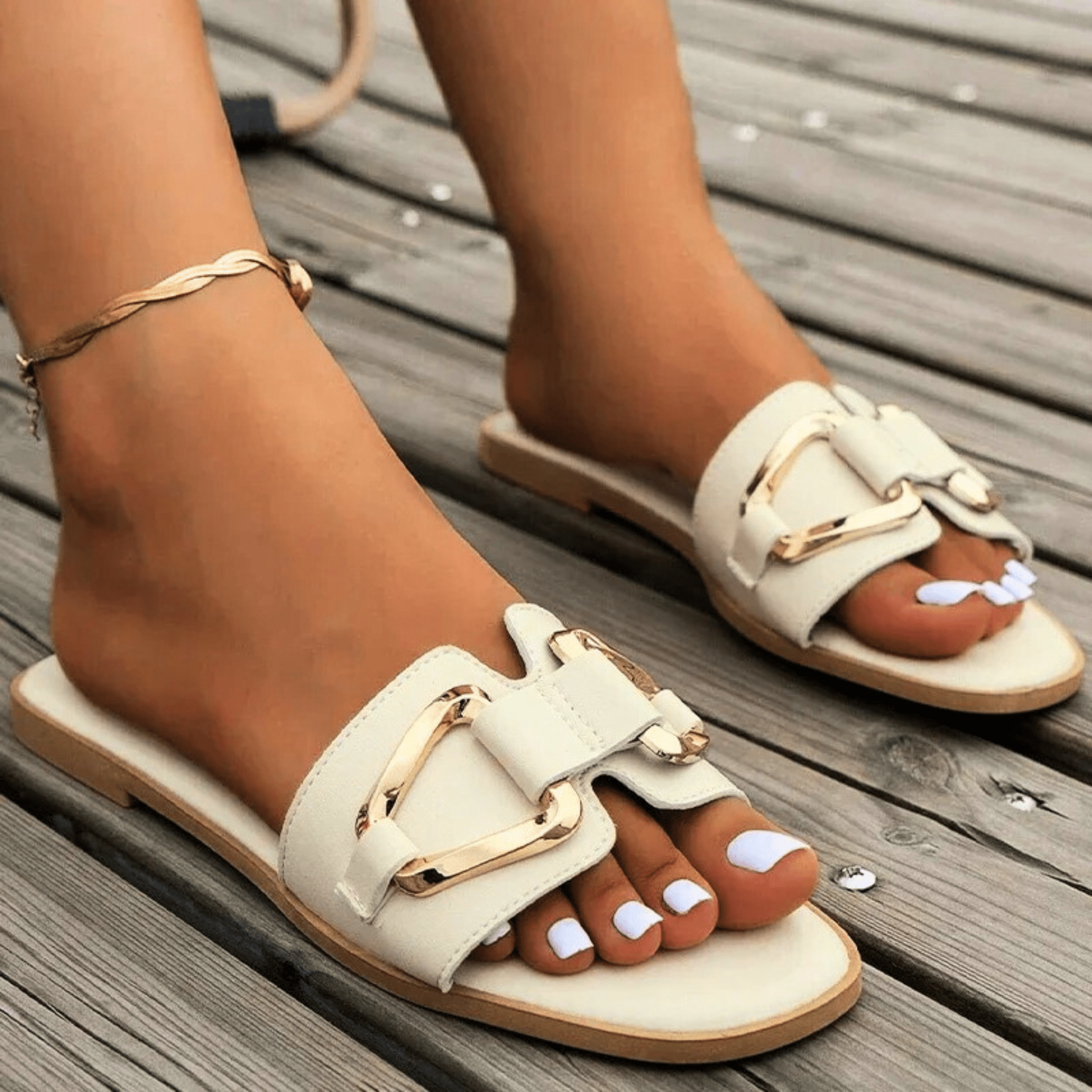 Bliss Metallic Slides