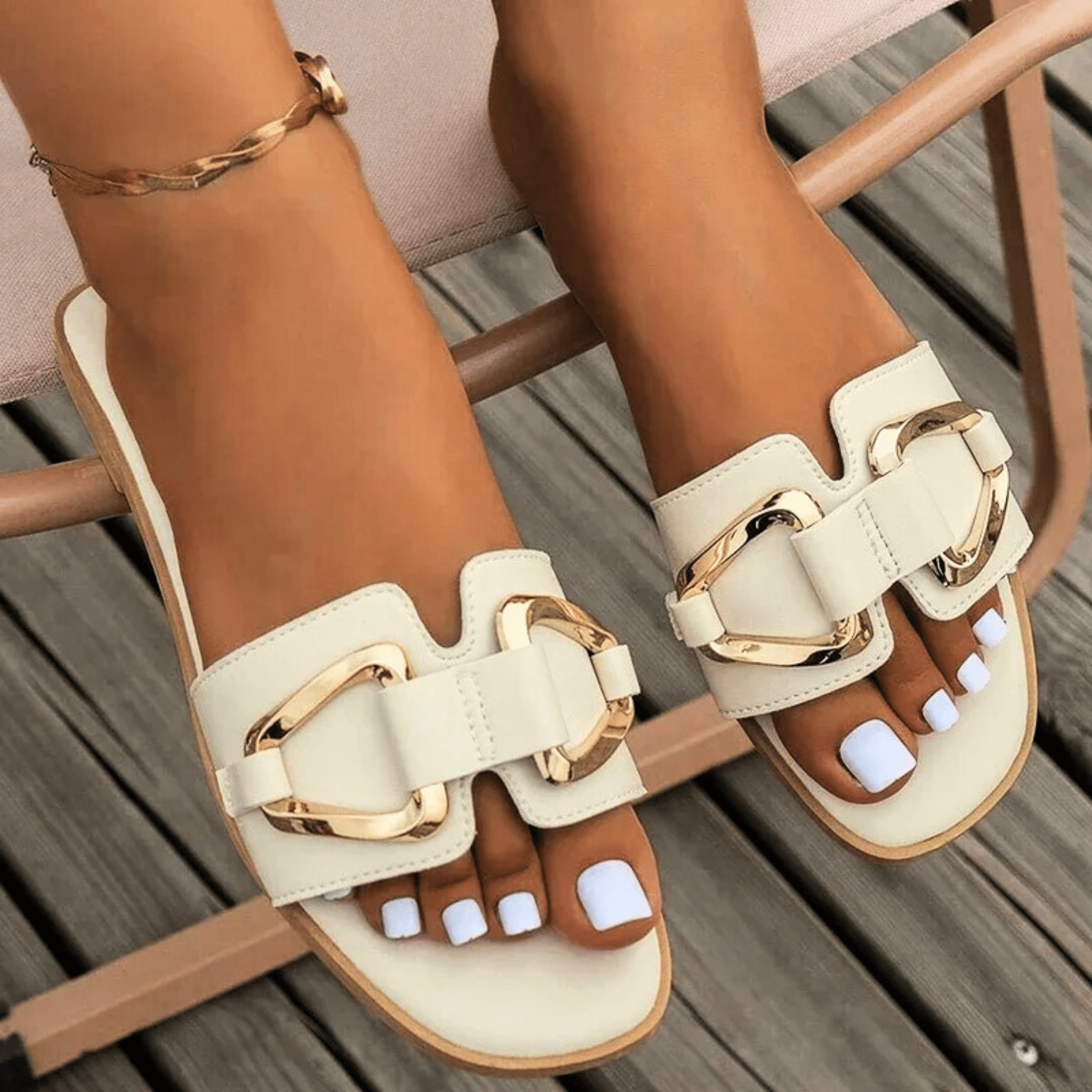 Bliss Metallic Slides