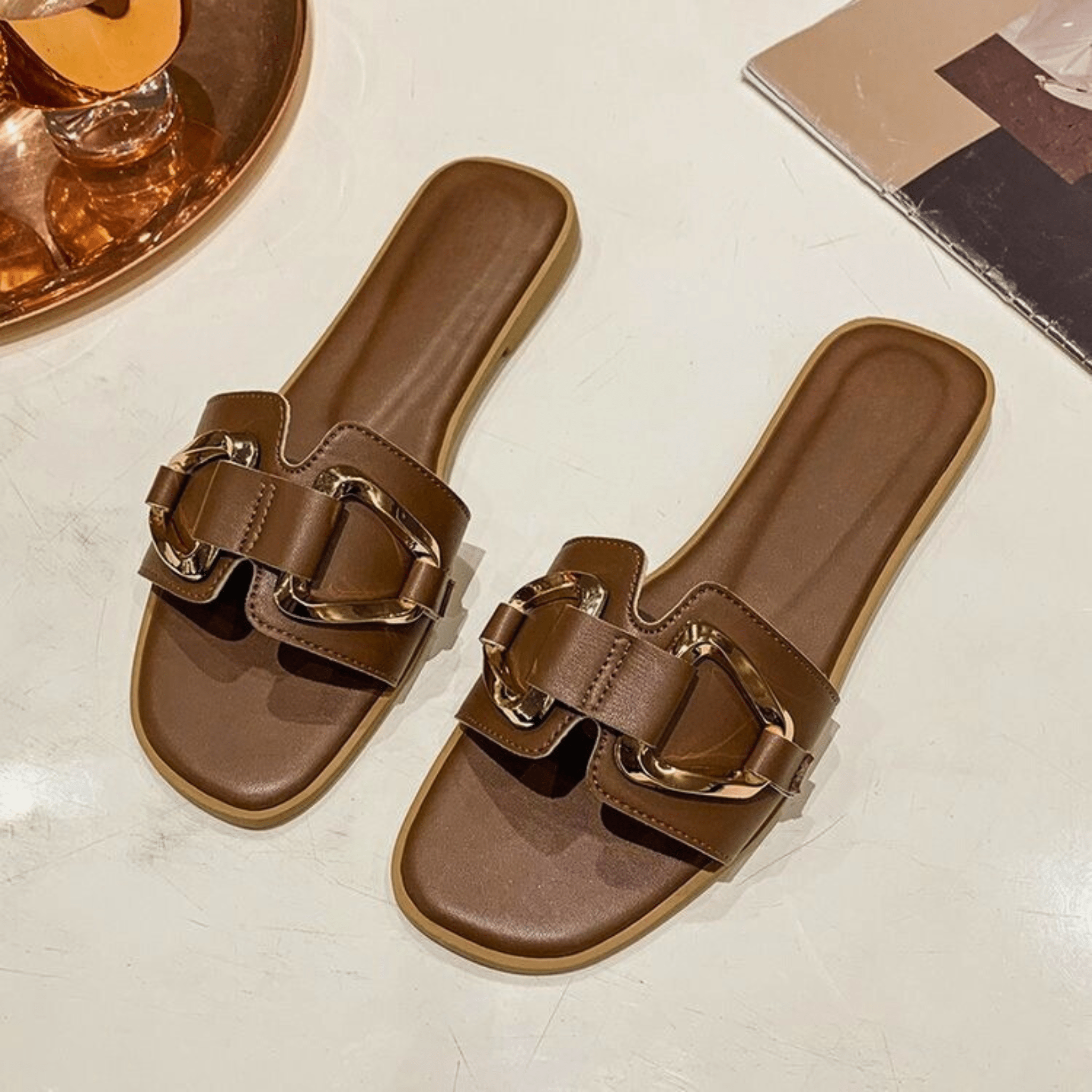 Bliss Metallic Slides