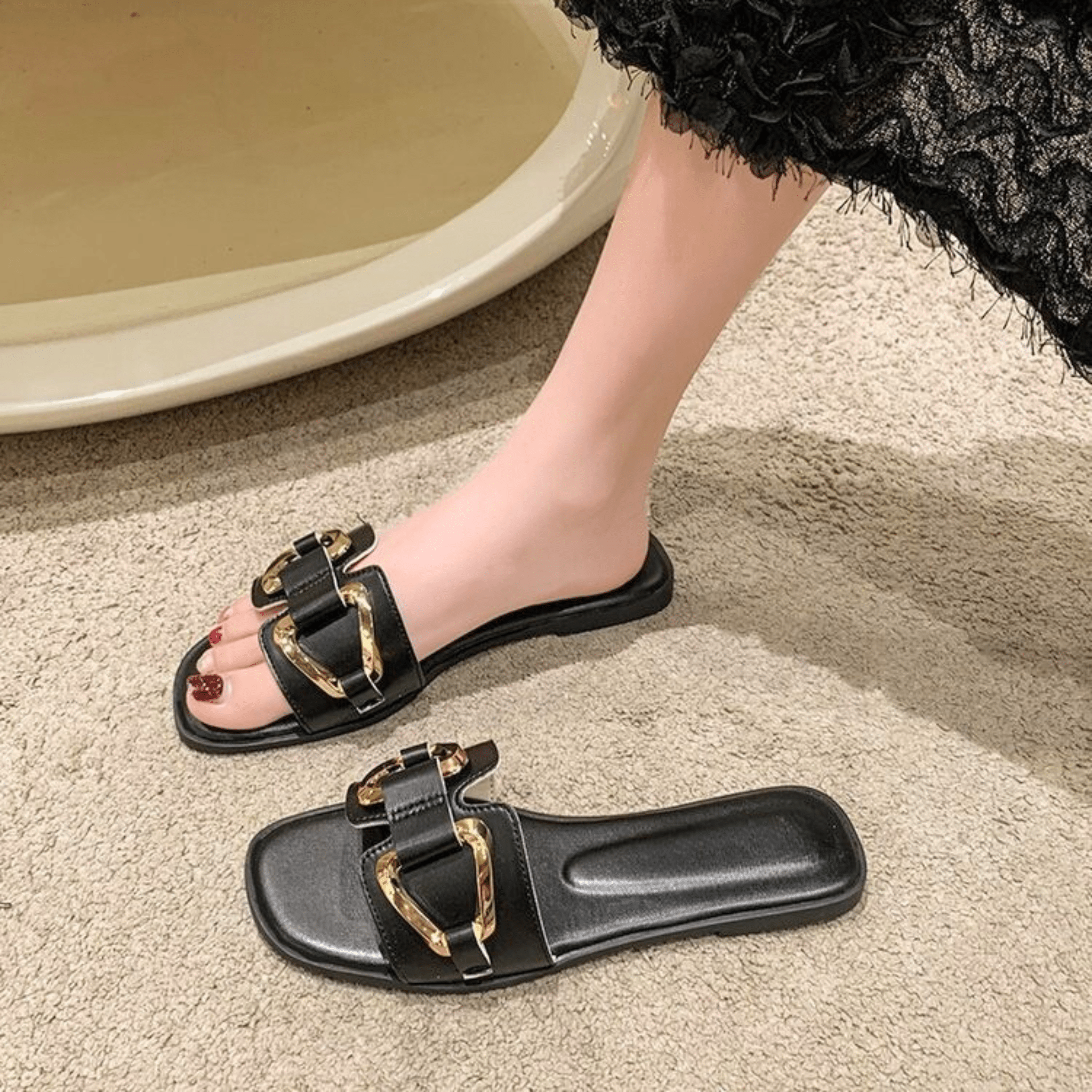 Bliss Metallic Slides