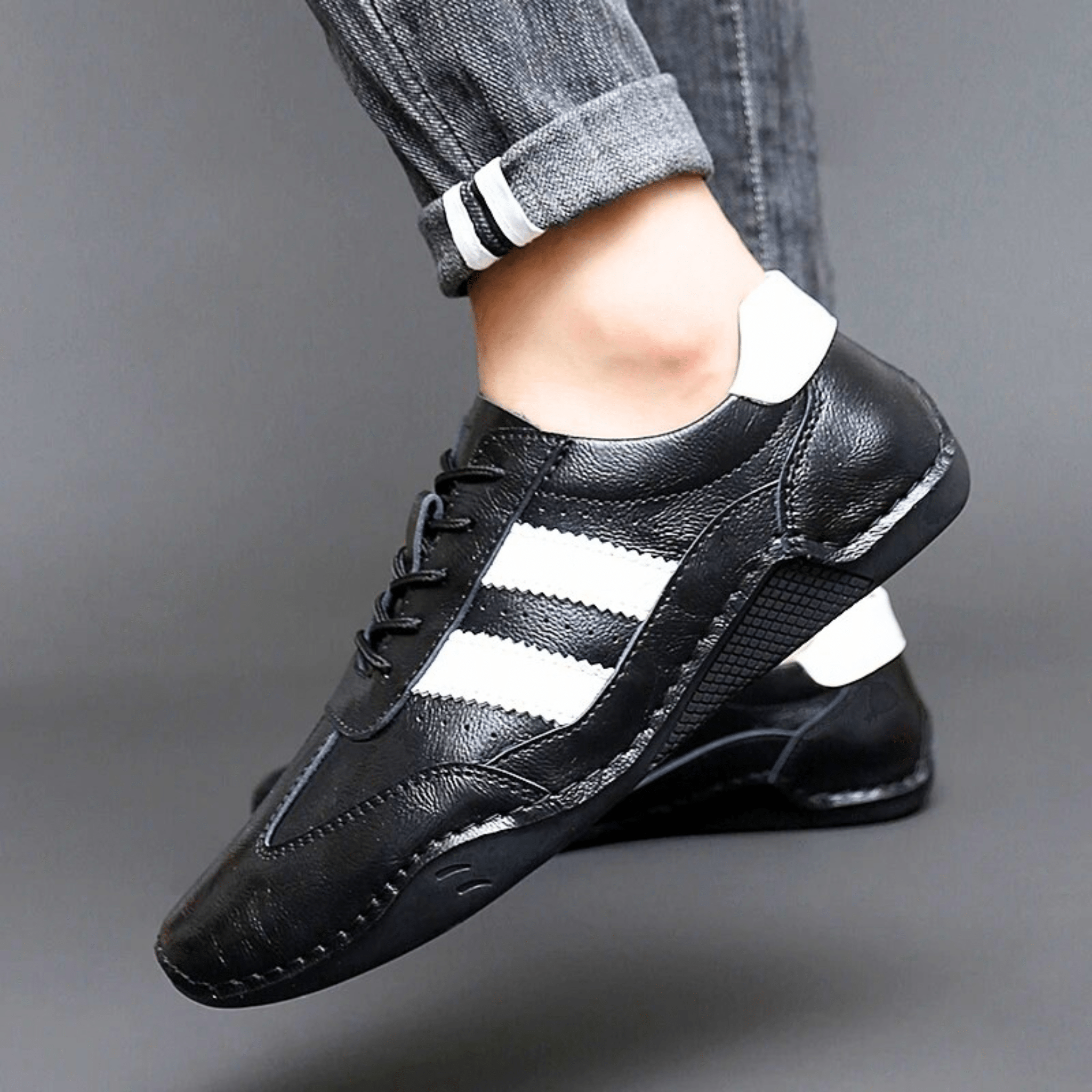 Breathable Leather Sneakers