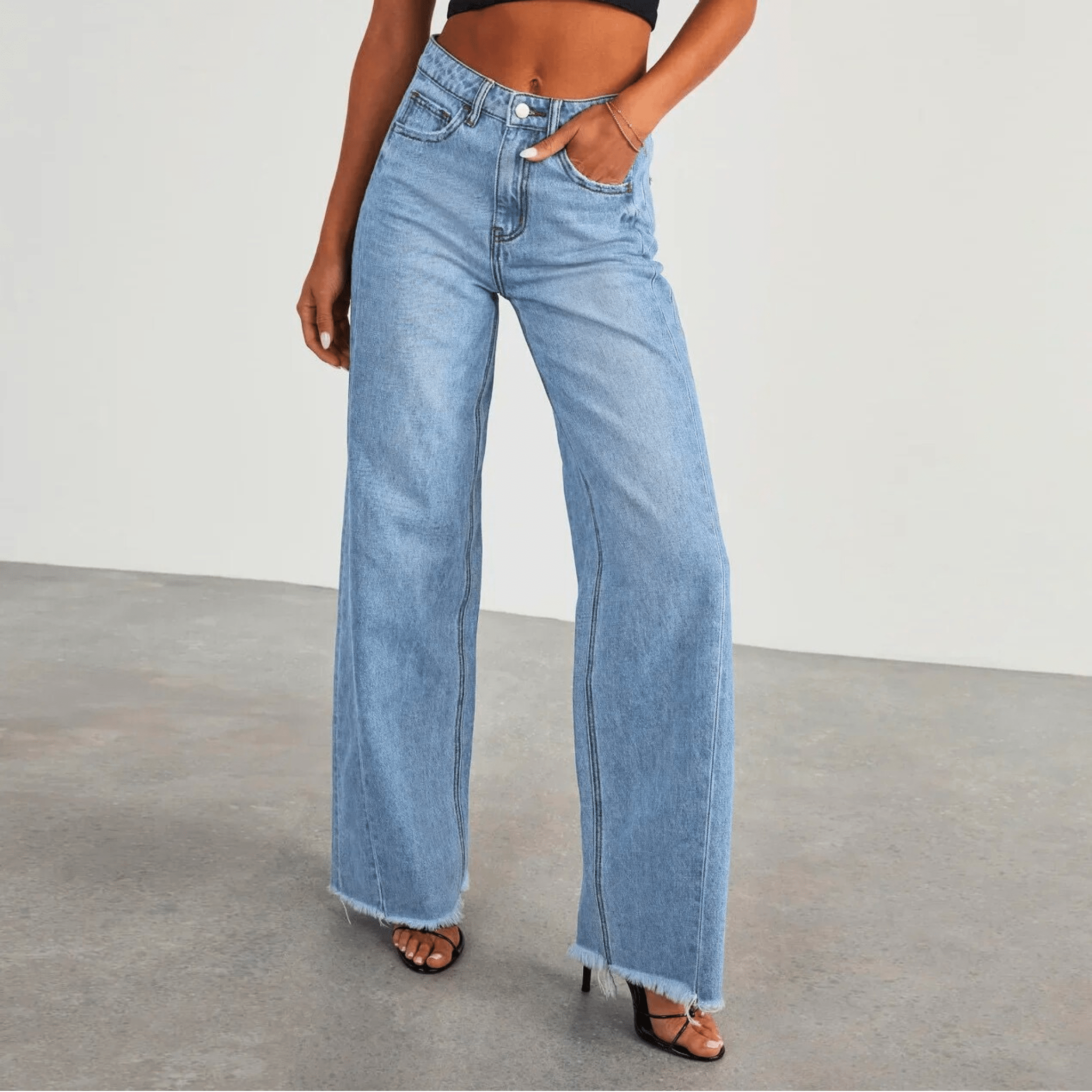 Breezy Wide-Leg Jeans