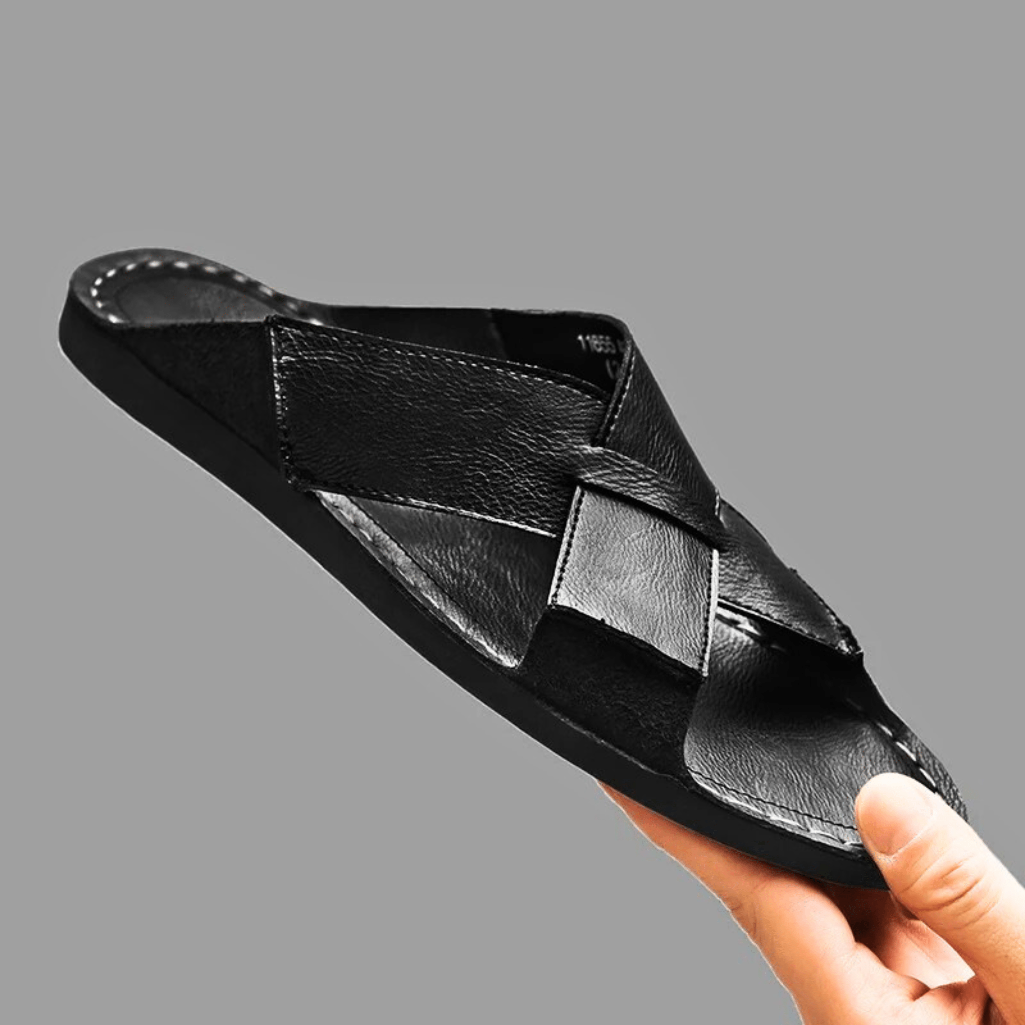 Casual Genuine Leather Slides