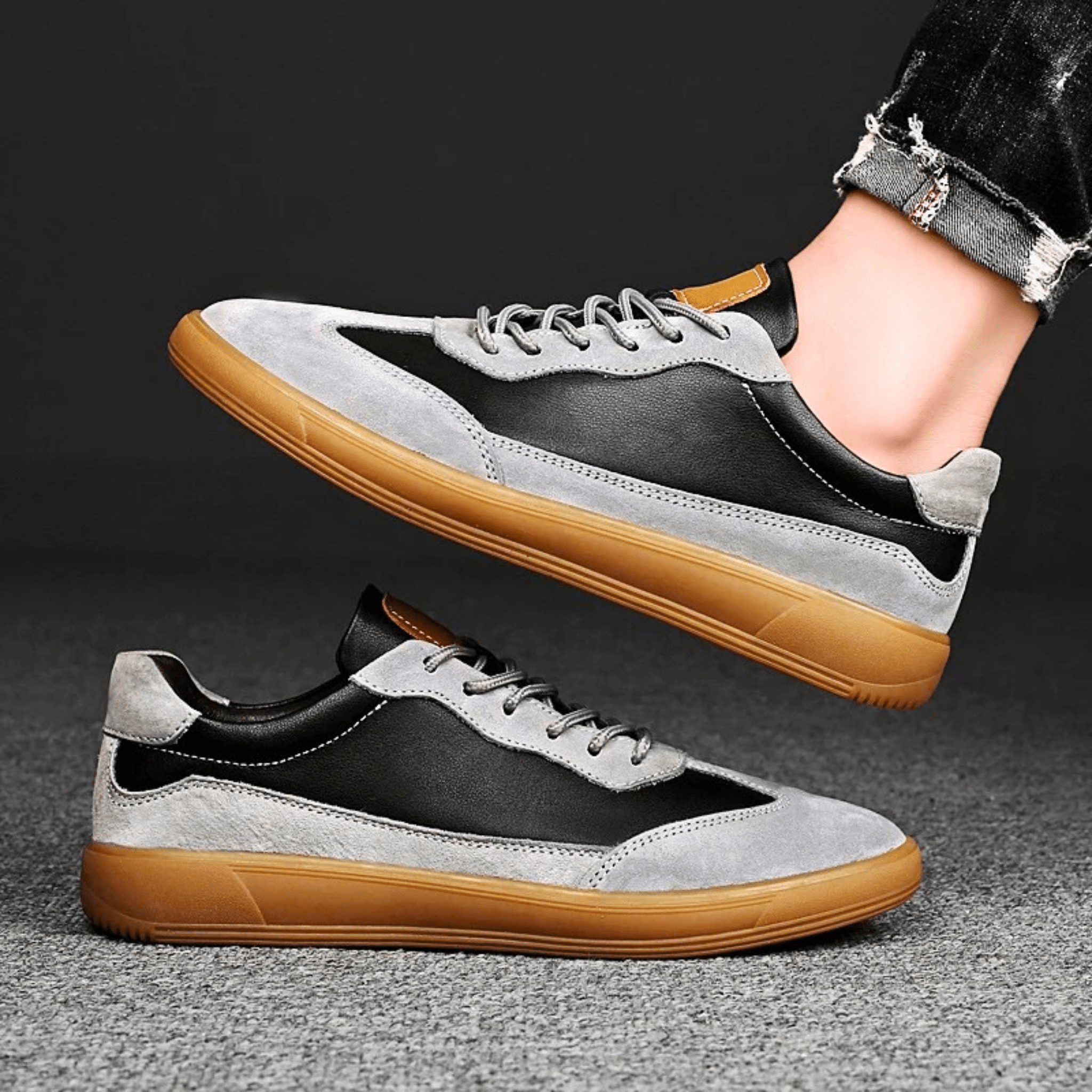Casual Genuine Leather Sneakers