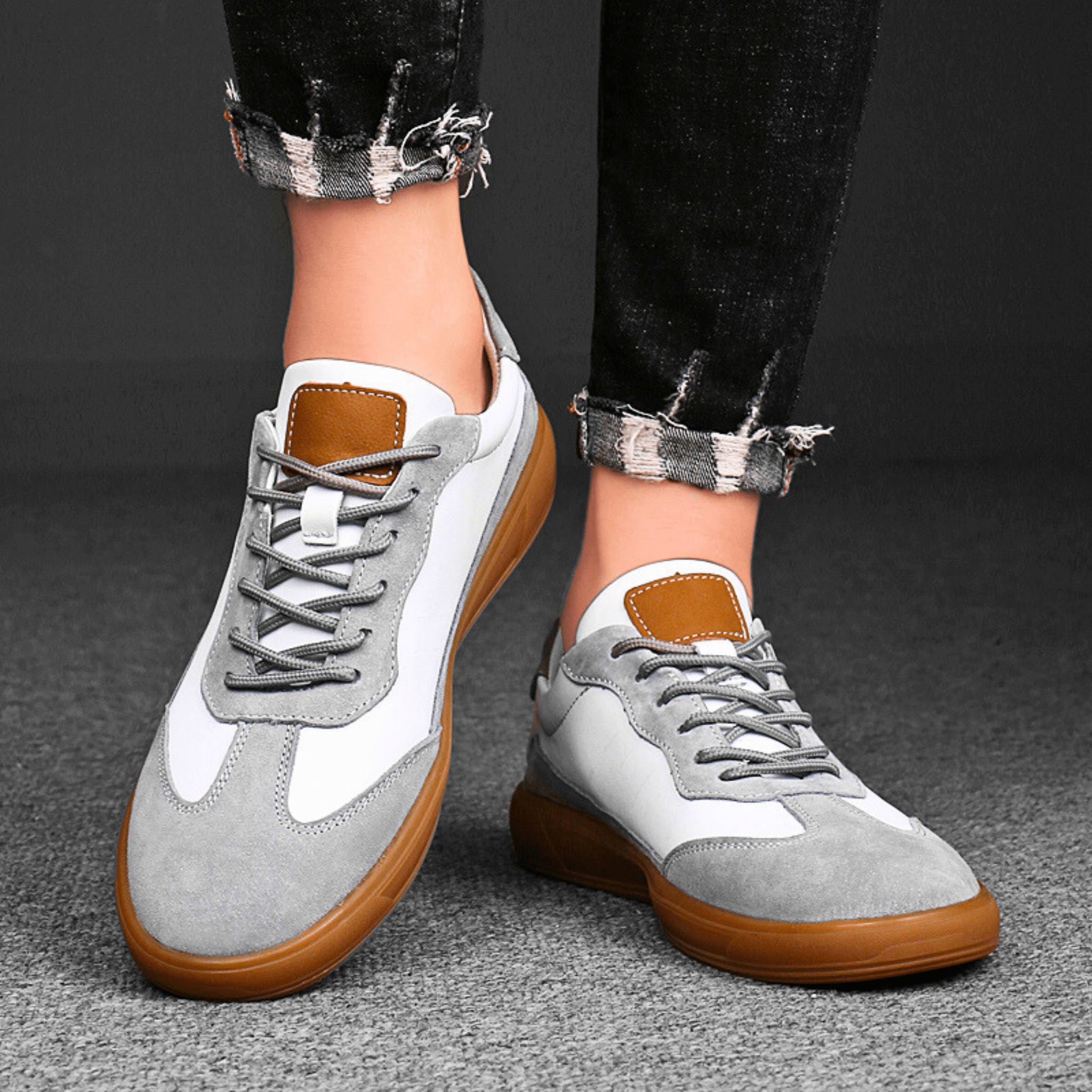 Casual Genuine Leather Sneakers