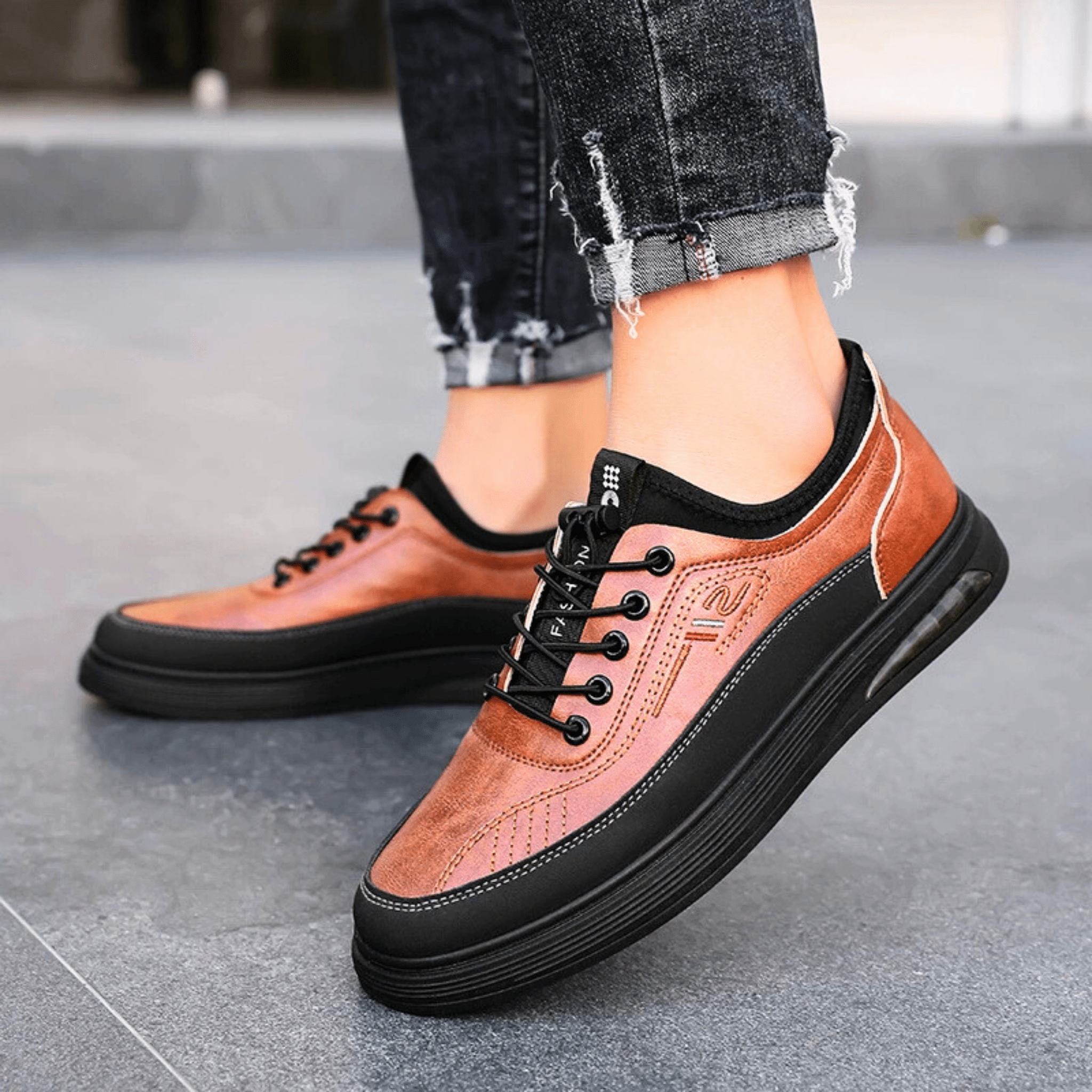 Casual Leather Sneakers