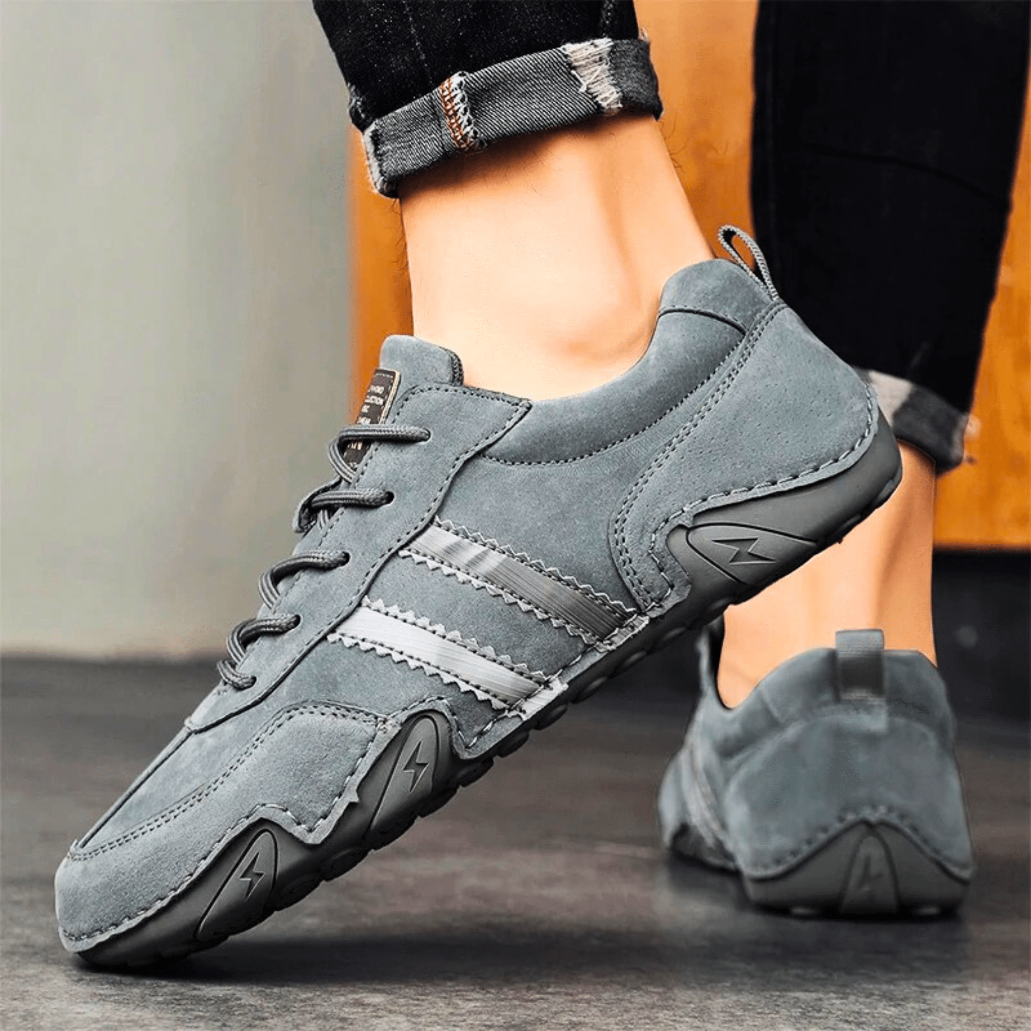 Casual Suede Leather Sneakers