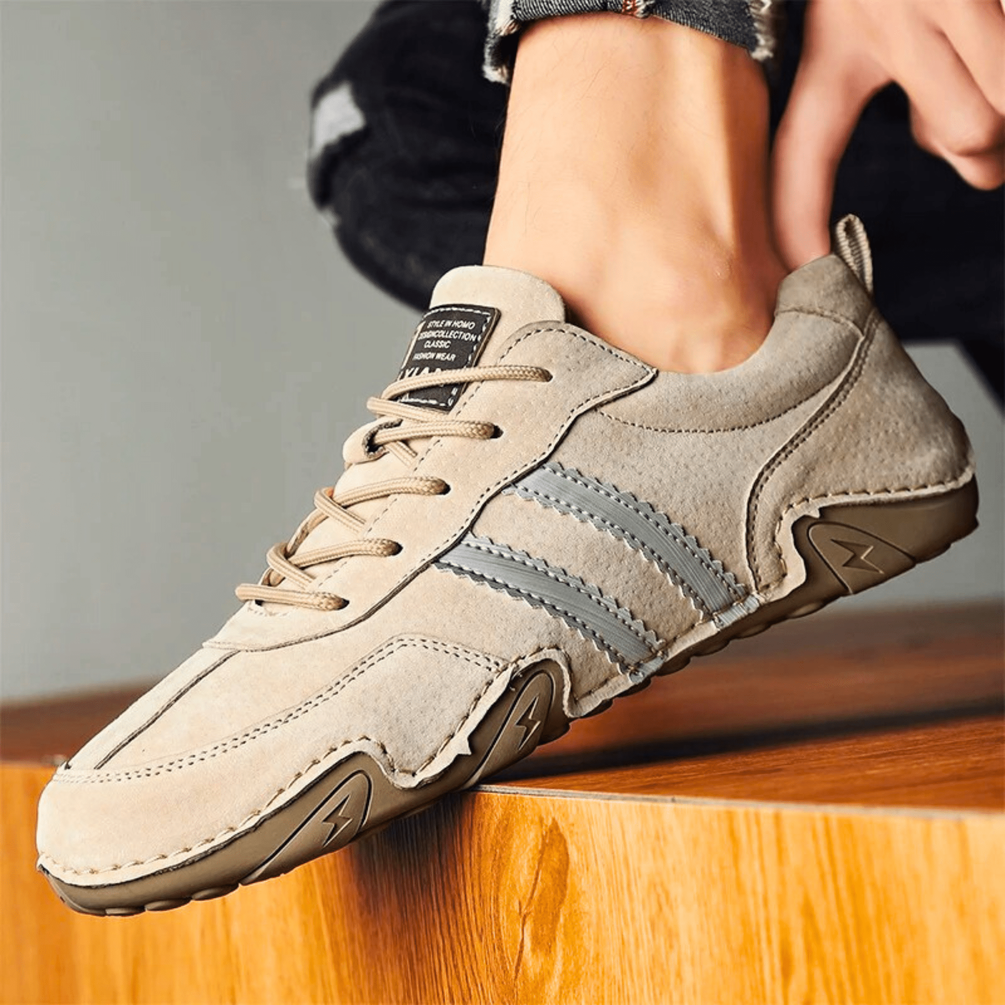 Casual Suede Leather Sneakers