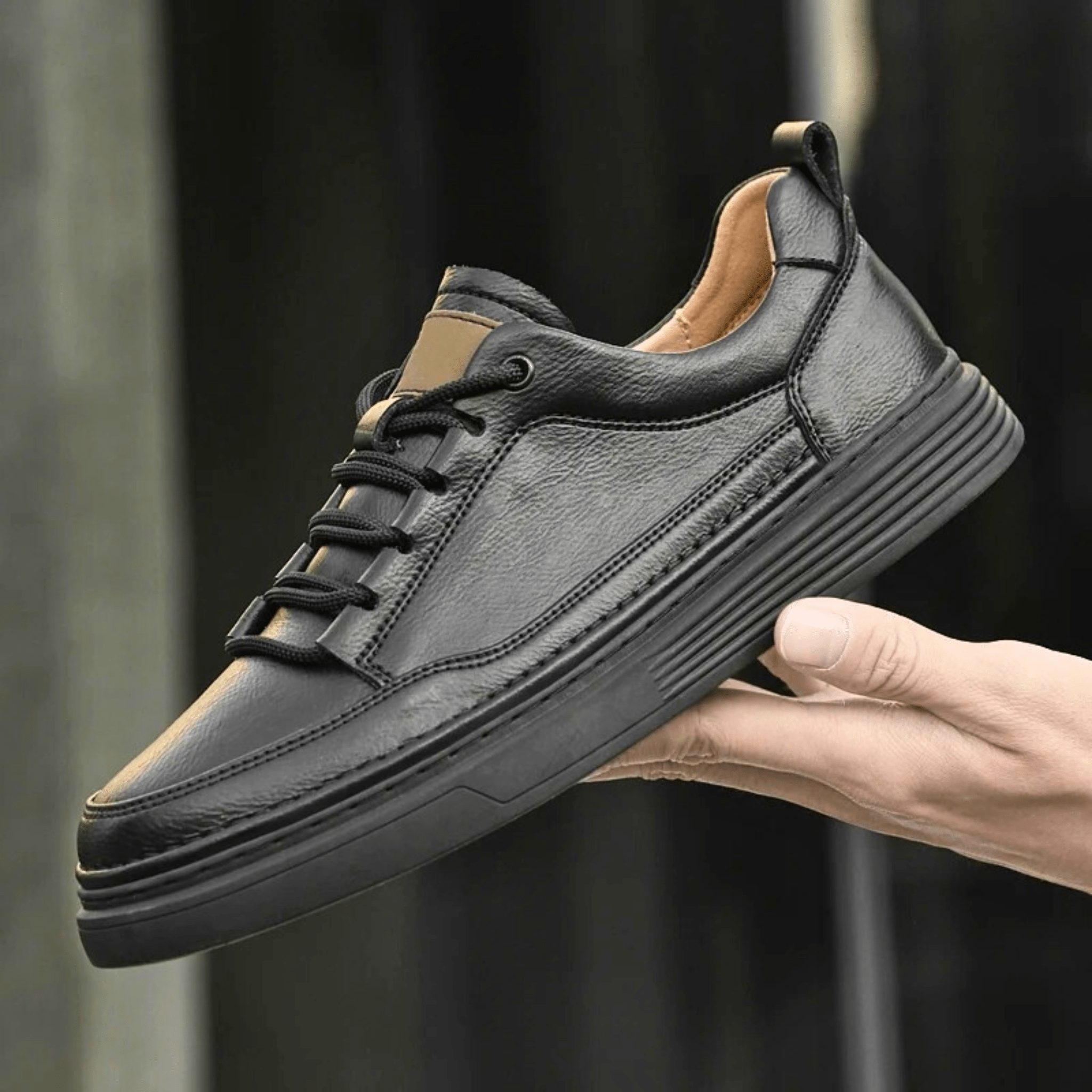 Classic Genuine Leather Sneakers
