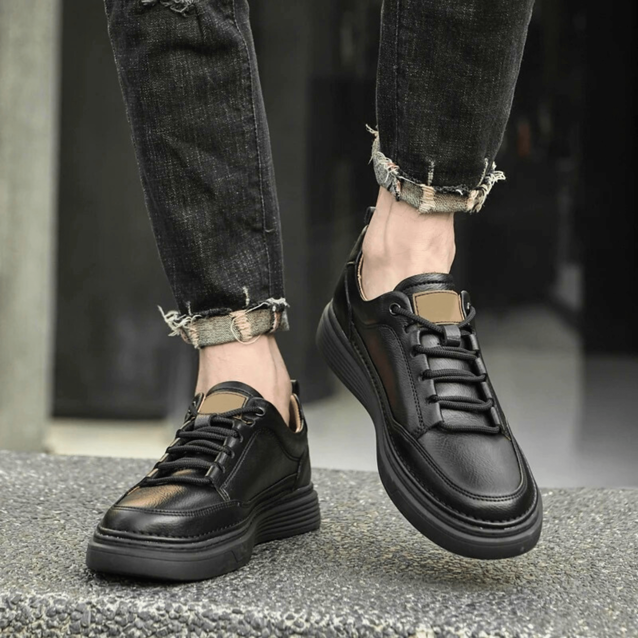 Classic Genuine Leather Sneakers