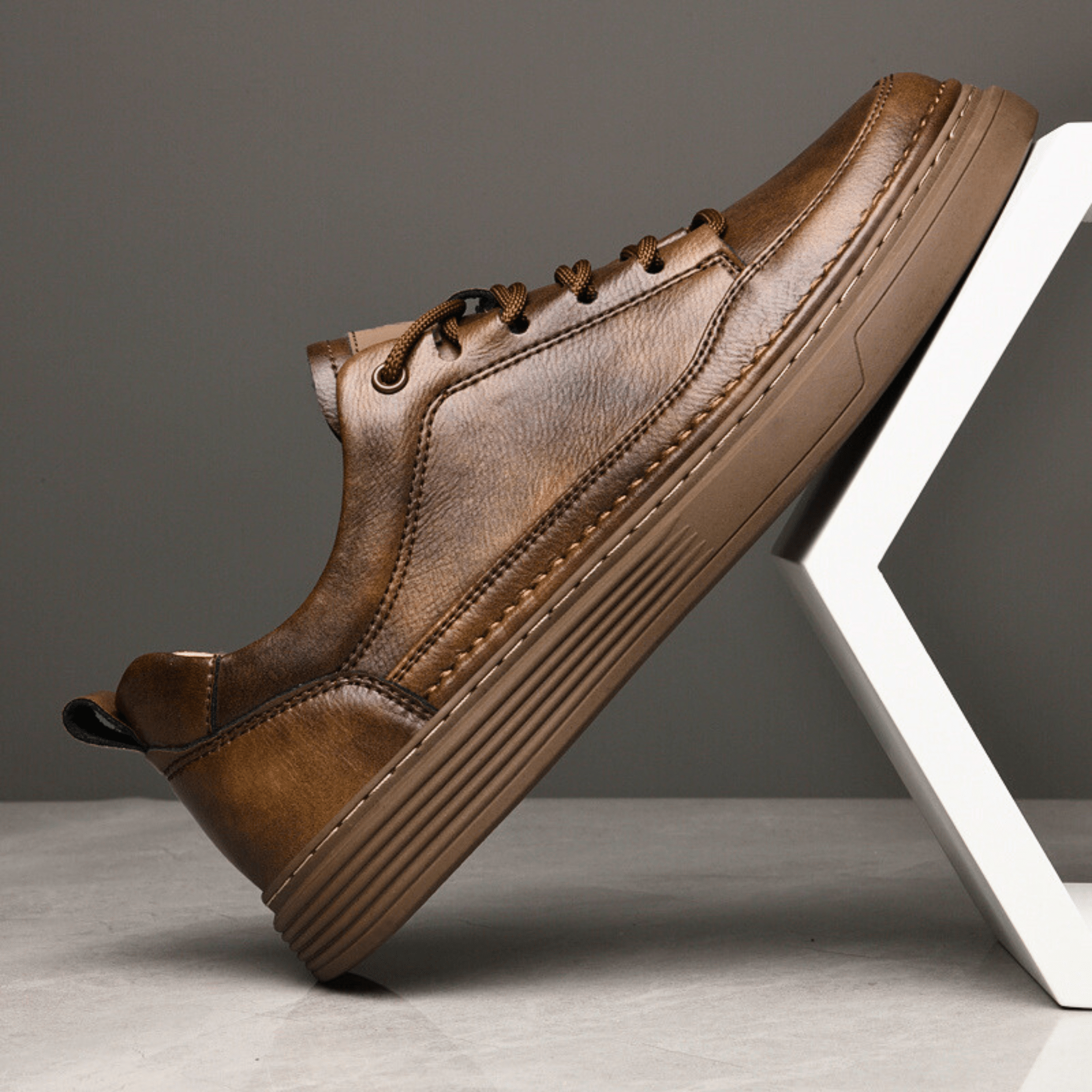 Classic Genuine Leather Sneakers