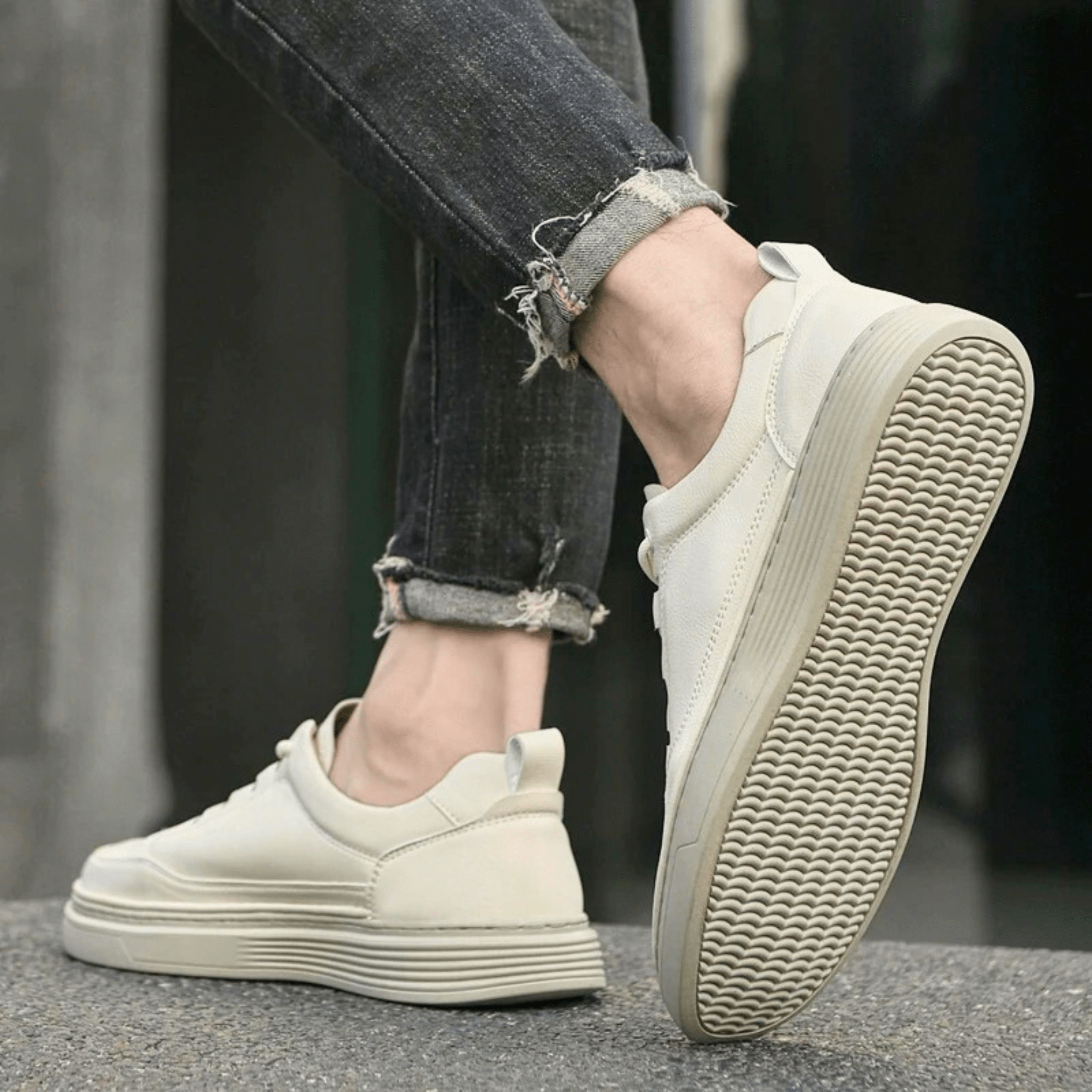 Classic Genuine Leather Sneakers