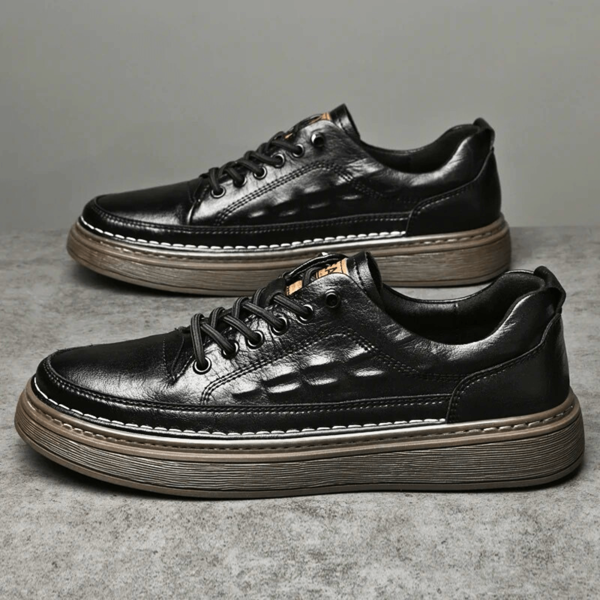 Crocodile Genuine Leather Sneakers