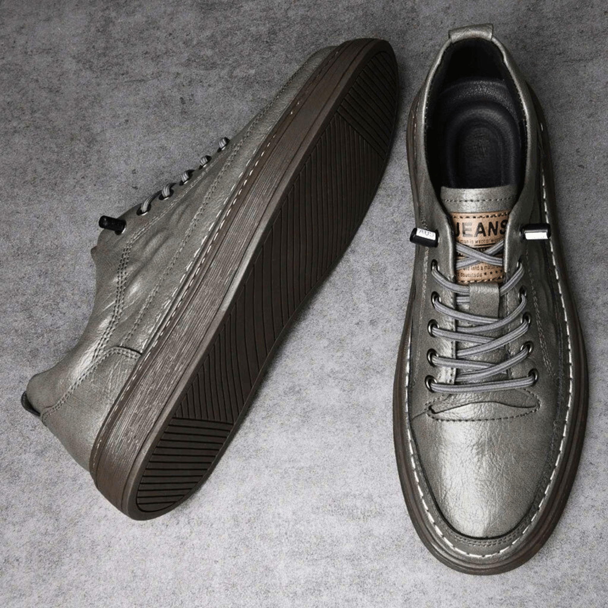 Crocodile Genuine Leather Sneakers