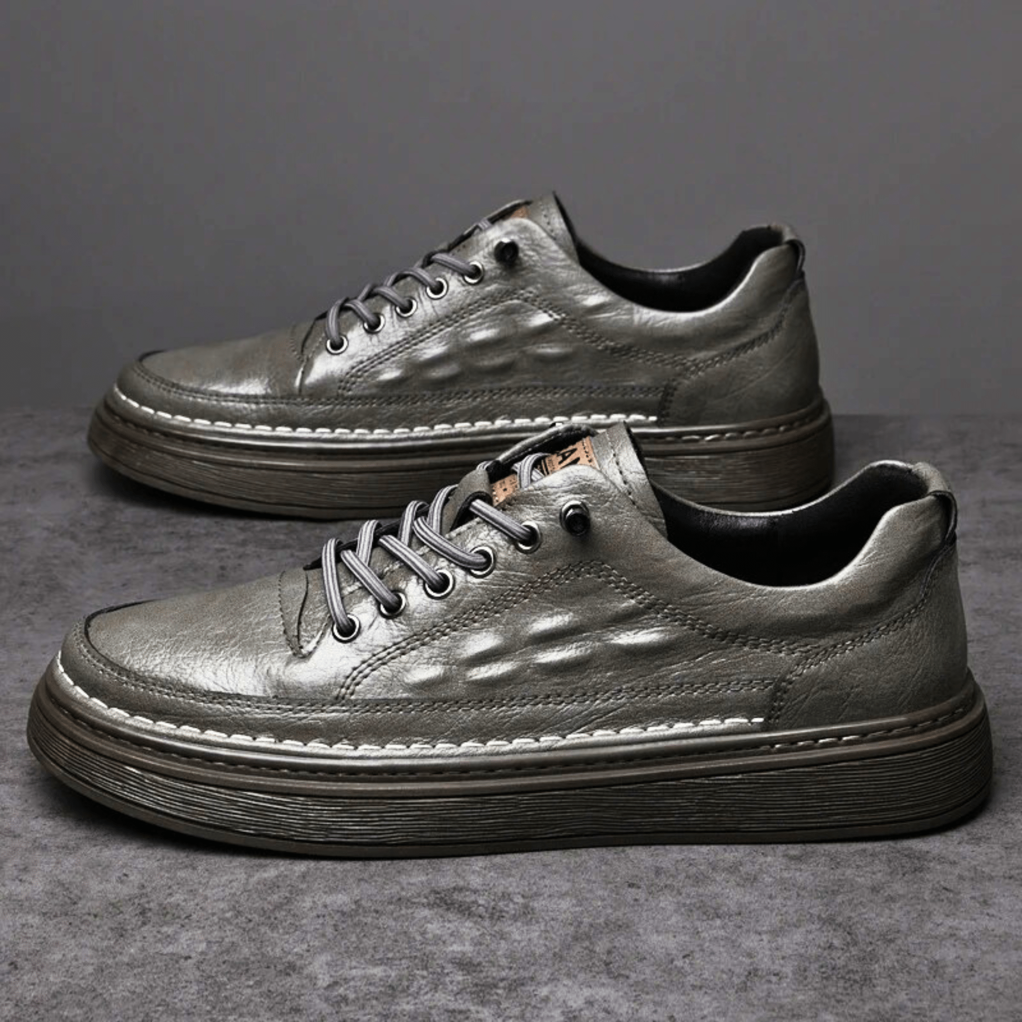 Crocodile Genuine Leather Sneakers