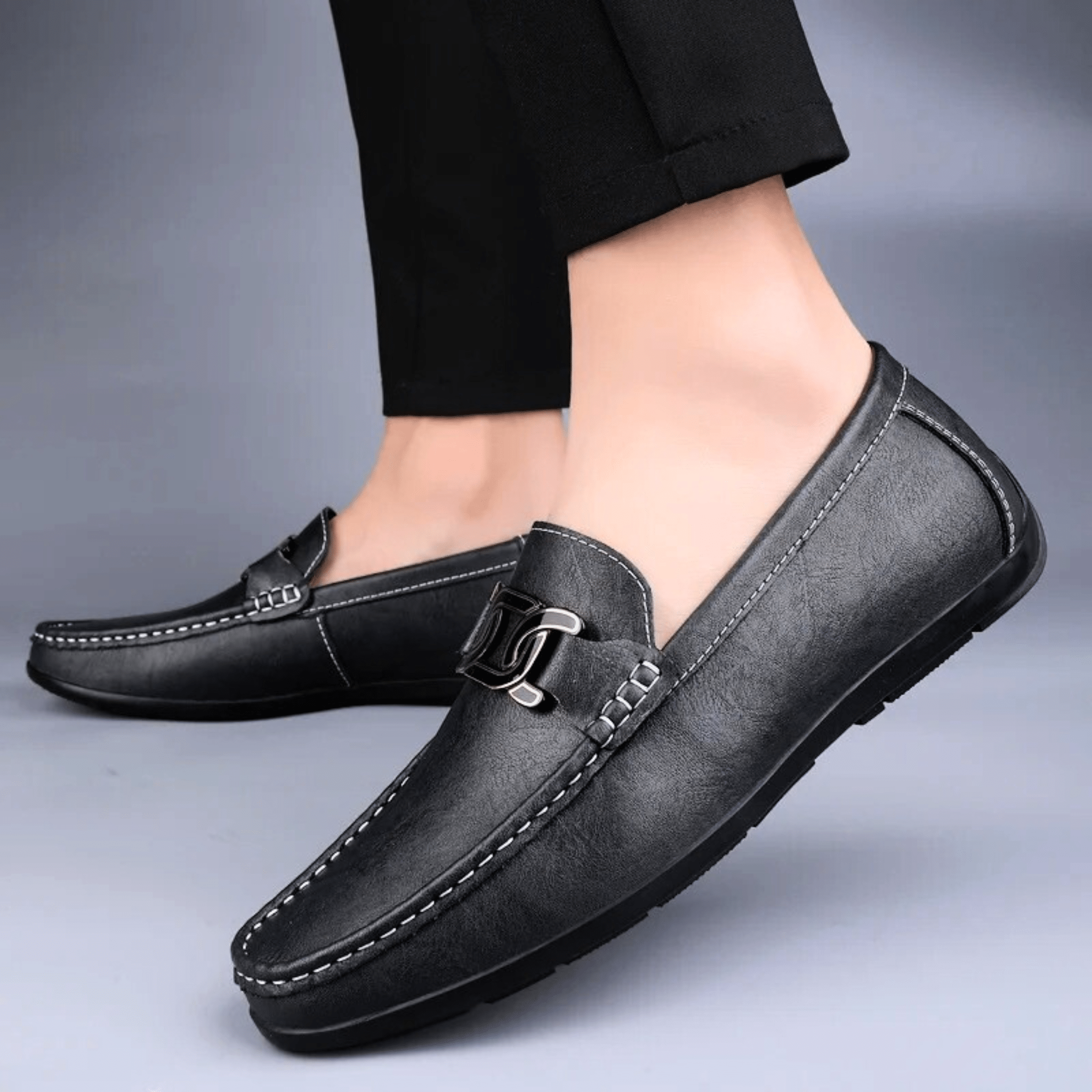 Formal Genuine Leather Drivers