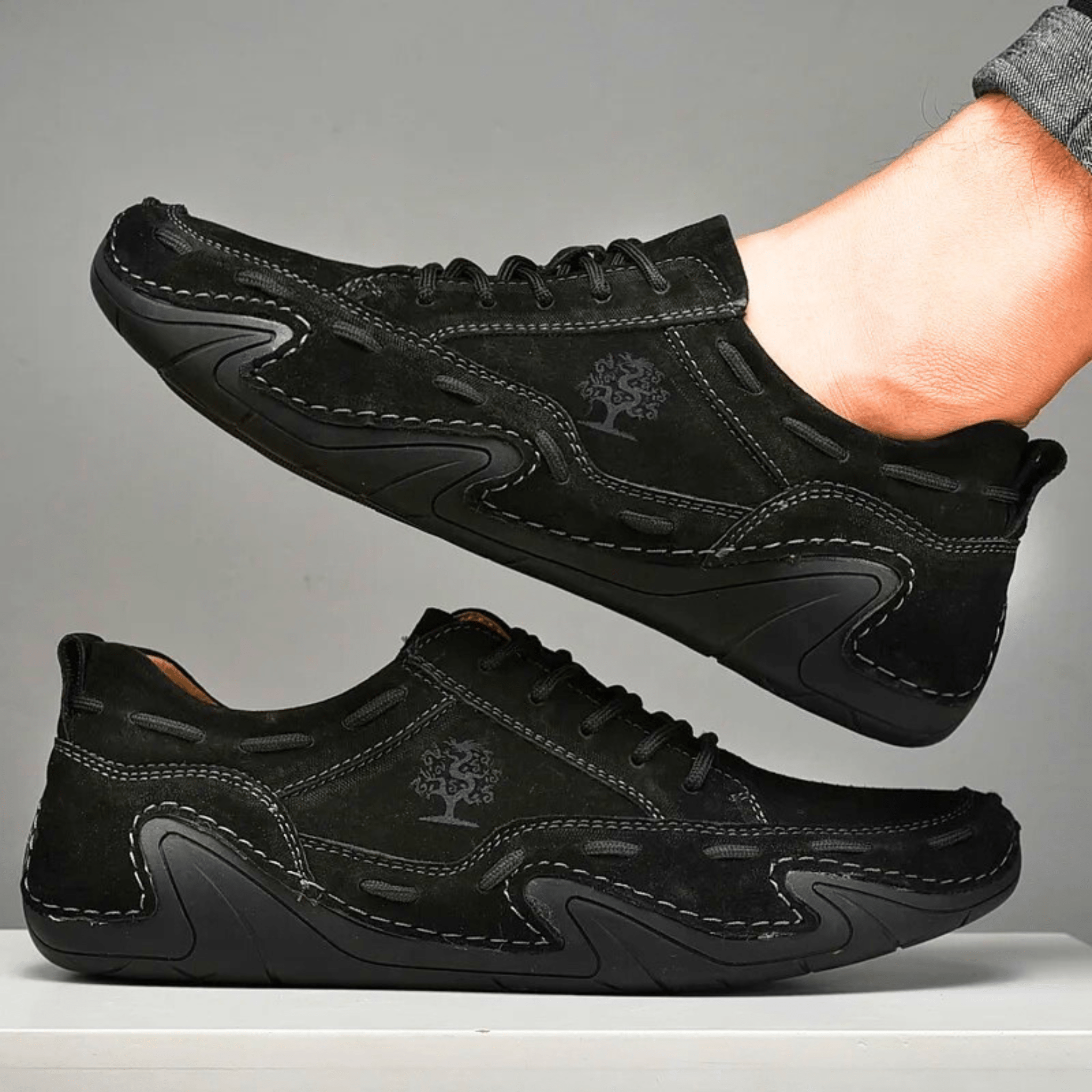 Handcrafted Leather Sneakers
