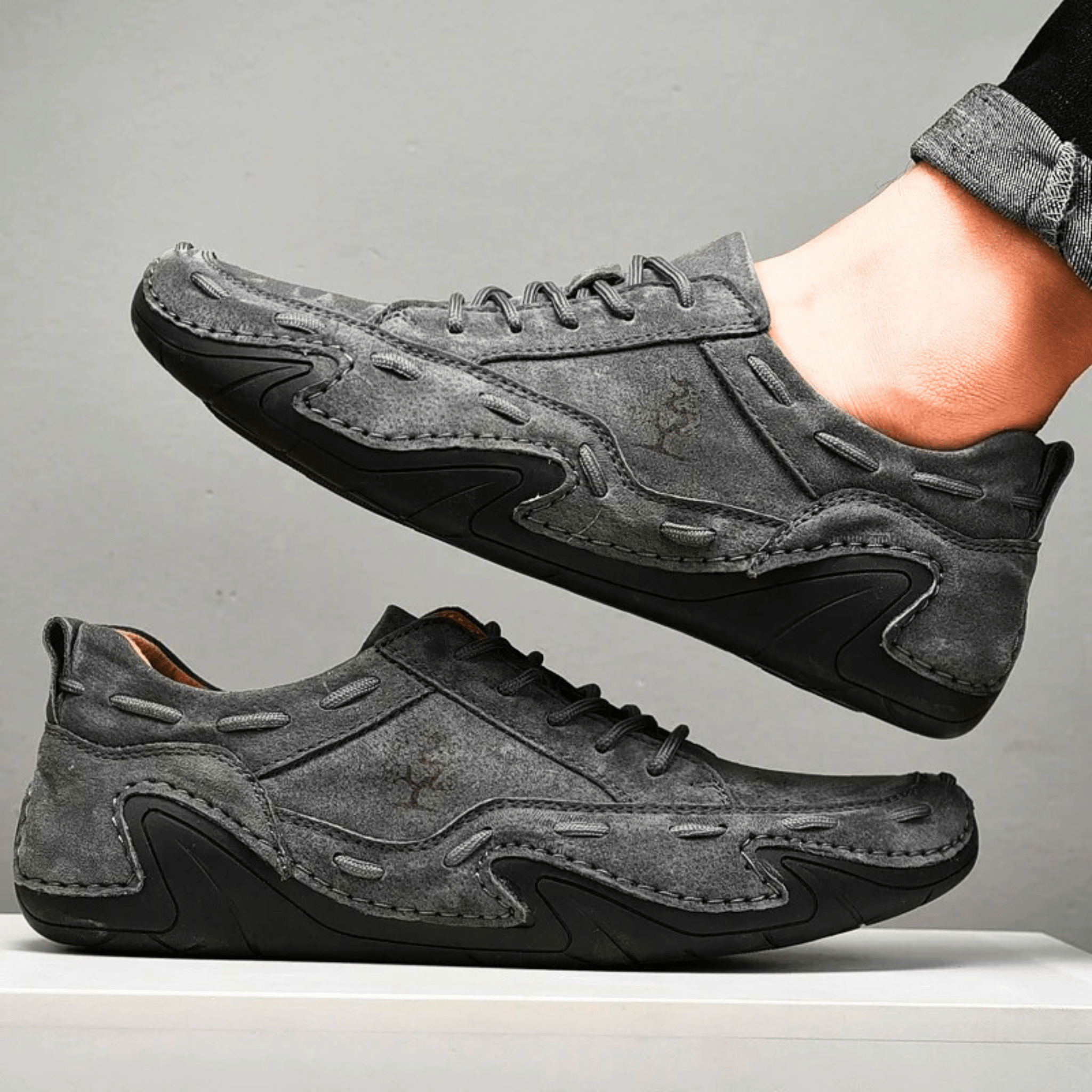 Handcrafted Leather Sneakers