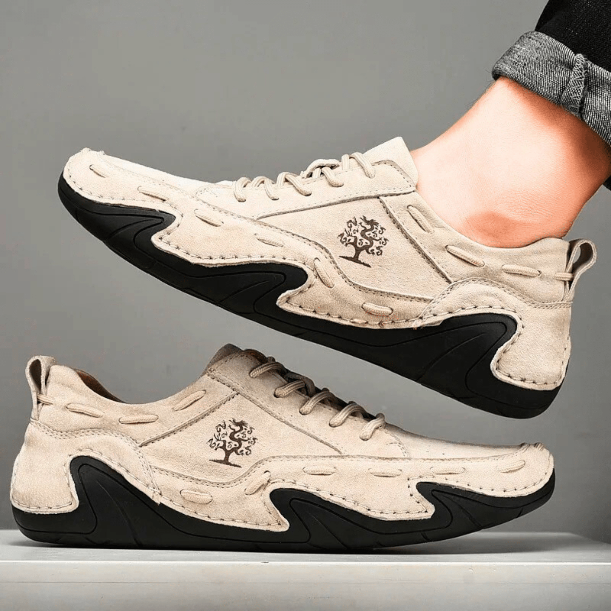 Handcrafted Leather Sneakers