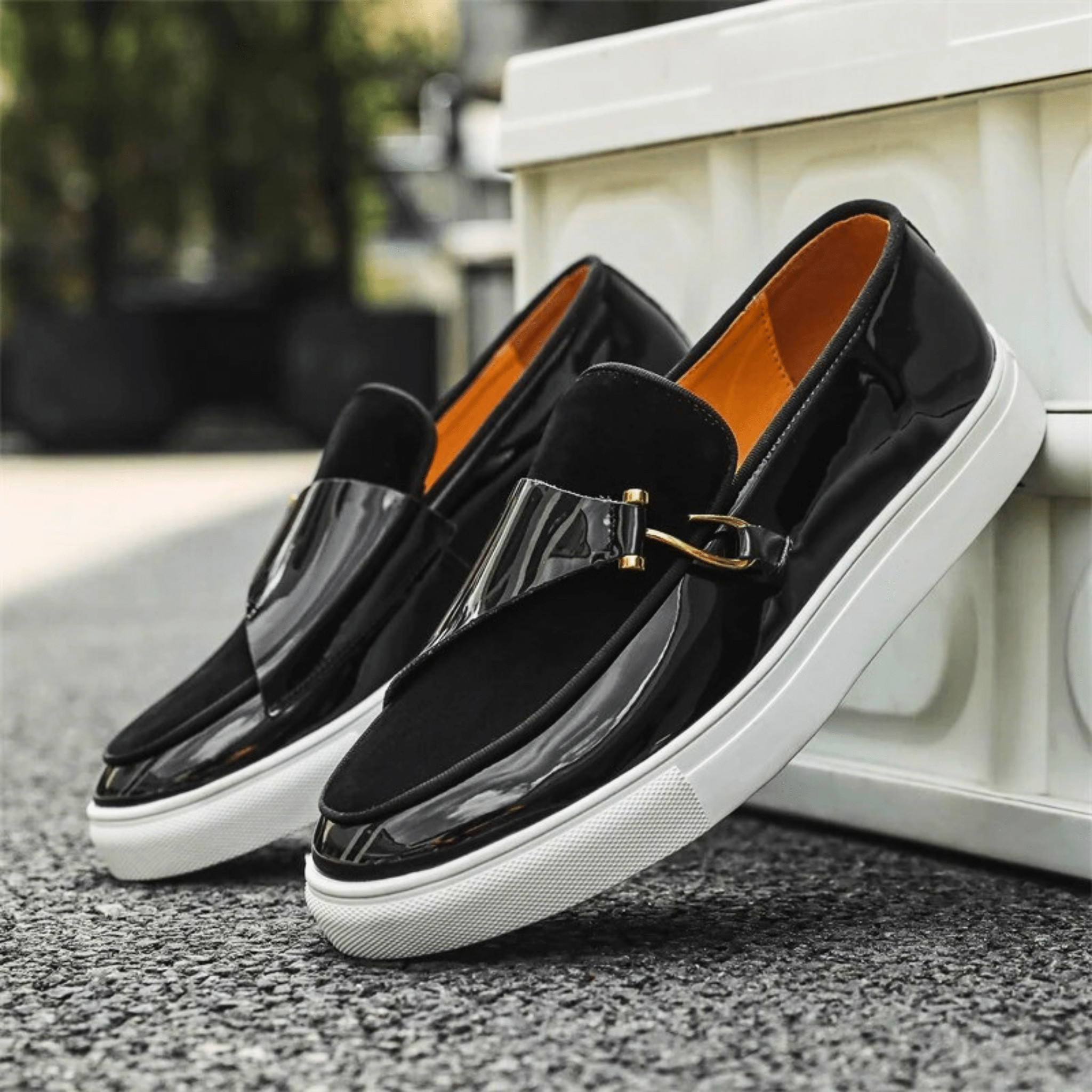 Hook Leather Loafers