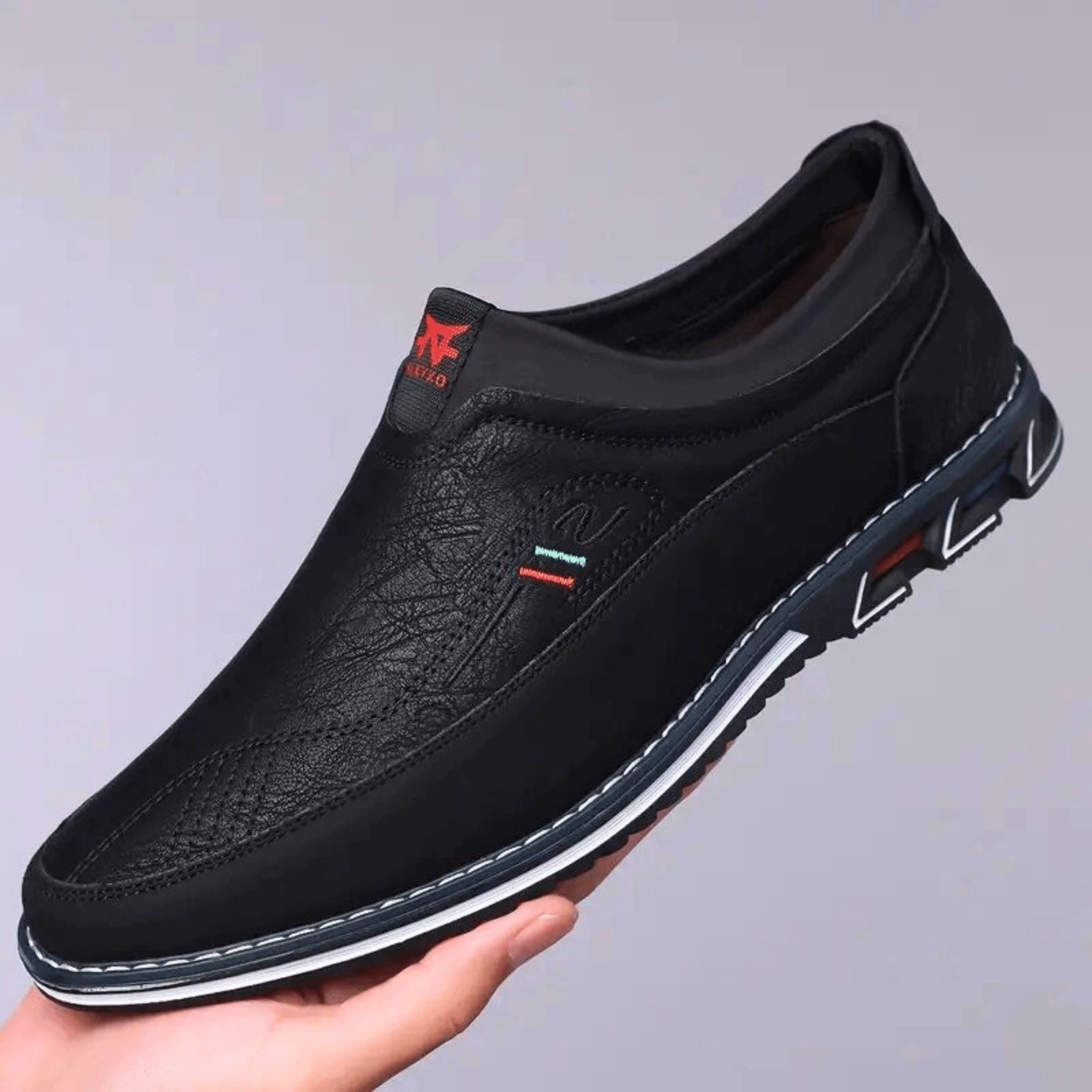 Leather Formal Slip-Ons