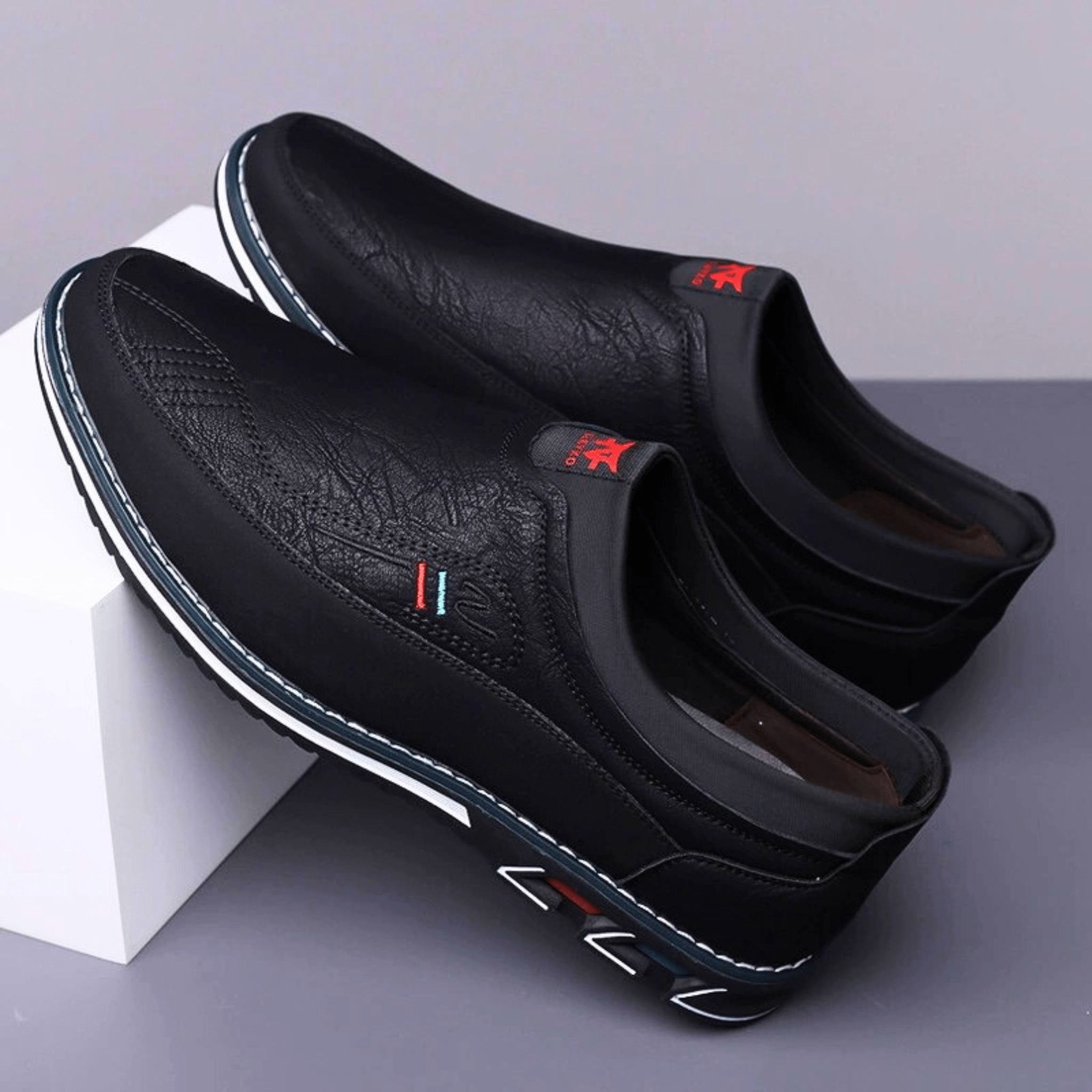 Leather Formal Slip-Ons