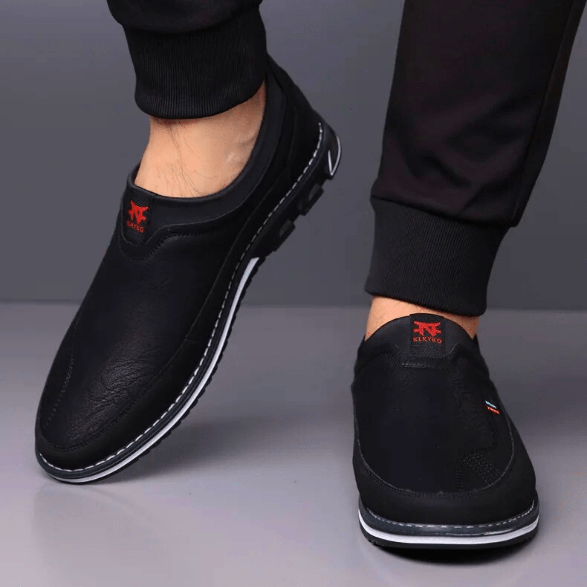 Leather Formal Slip-Ons