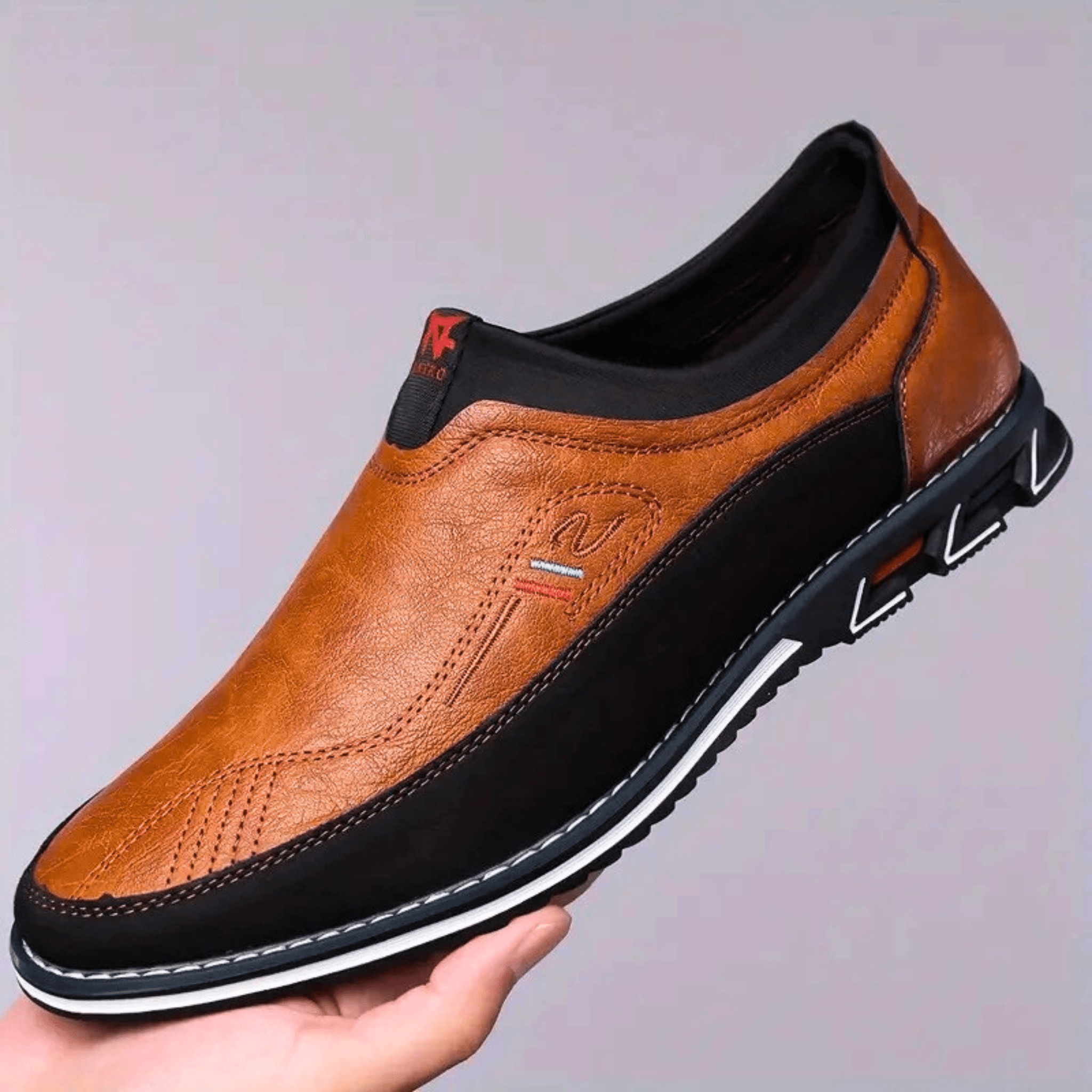 Leather Formal Slip-Ons