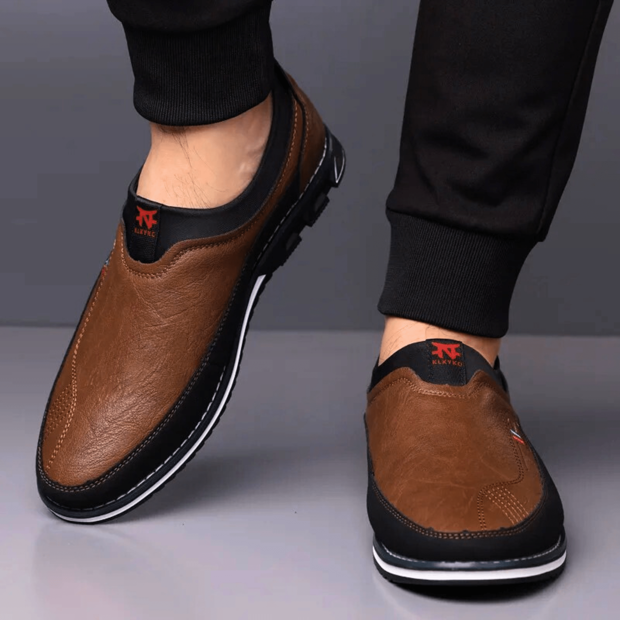 Leather Formal Slip-Ons