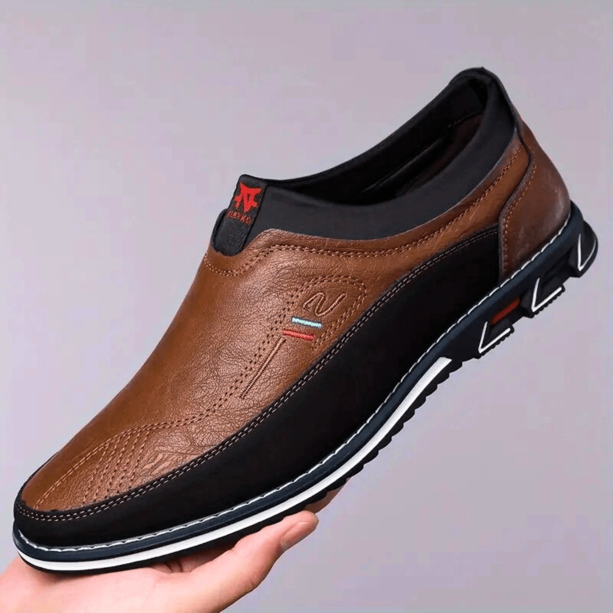 Leather Formal Slip-Ons
