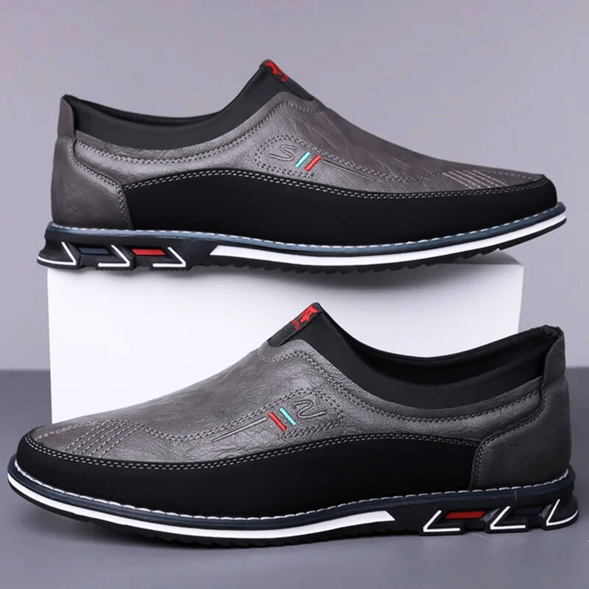 Leather Formal Slip-Ons