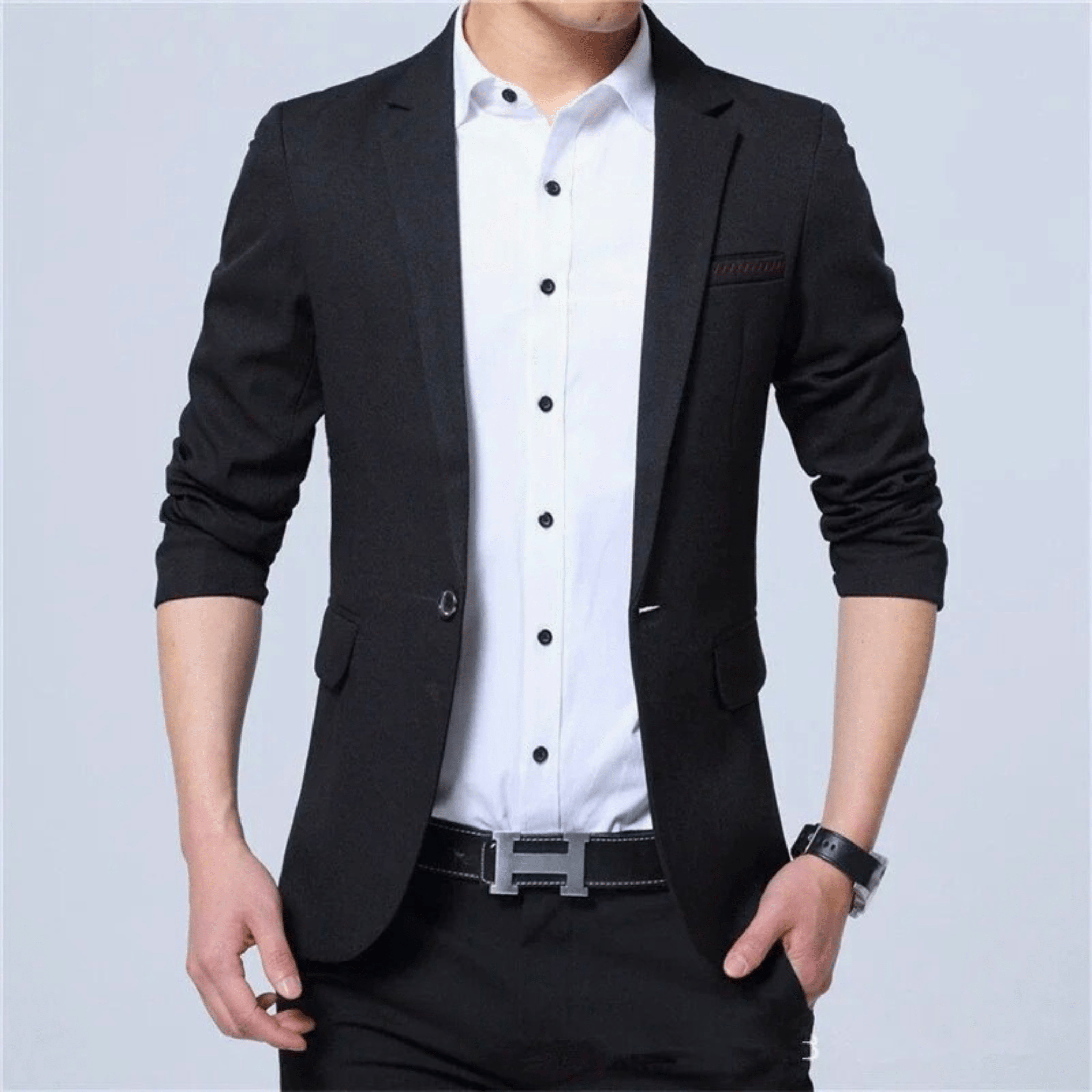 London Slim-Fit Breathable Blazer