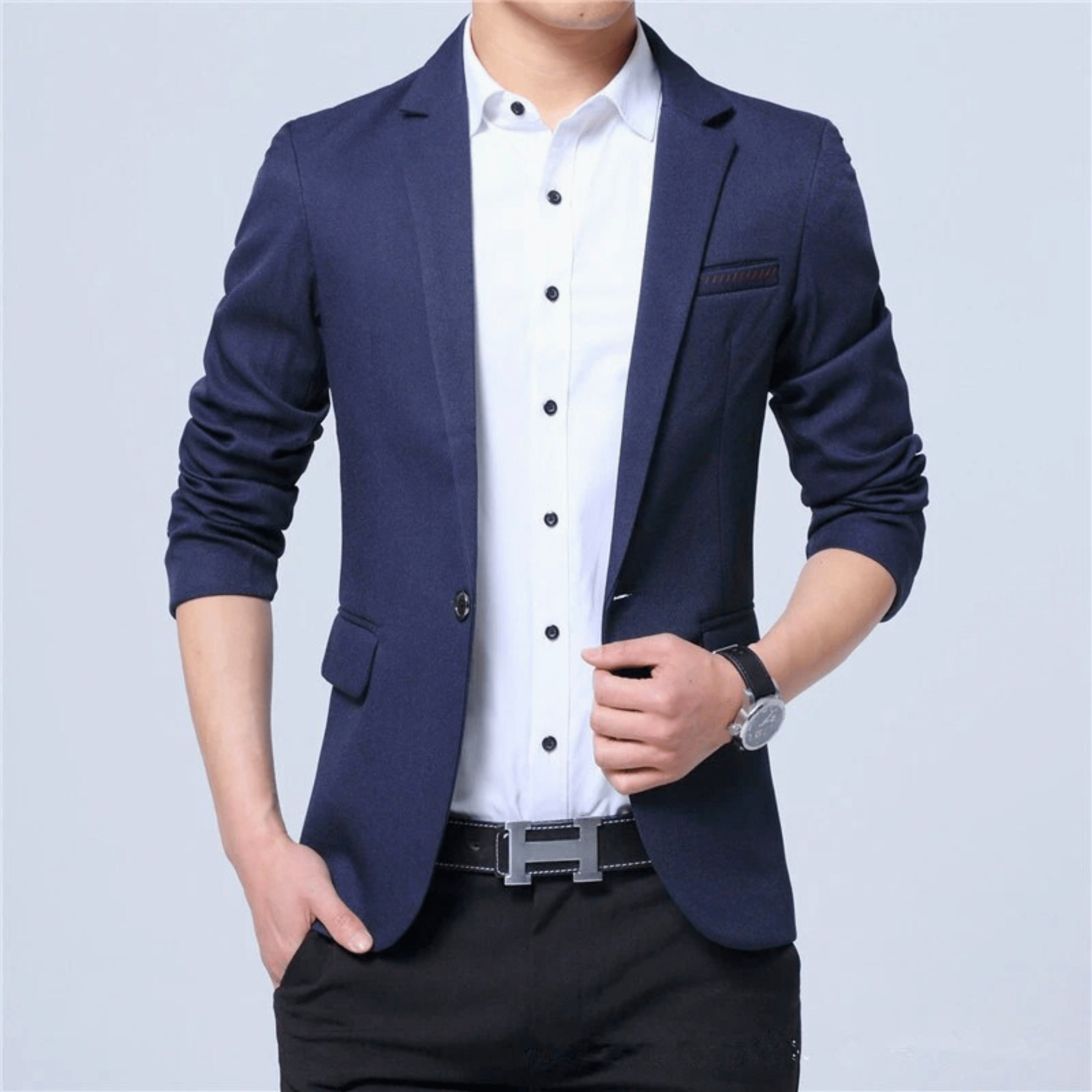 London Slim-Fit Breathable Blazer