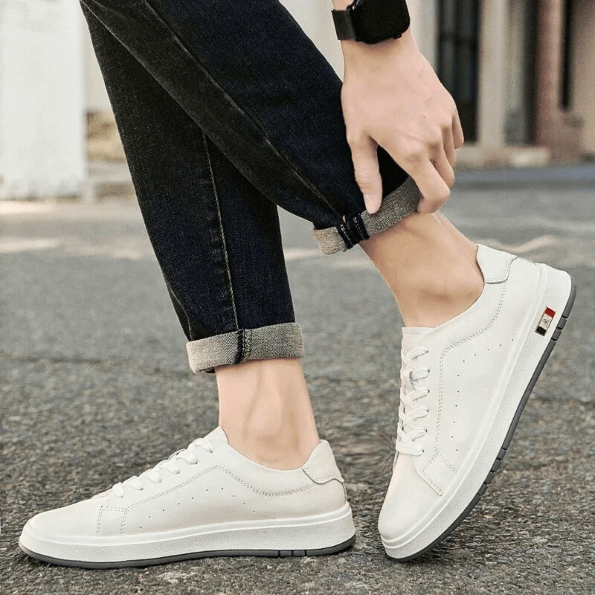 Milano Genuine Leather Sneakers